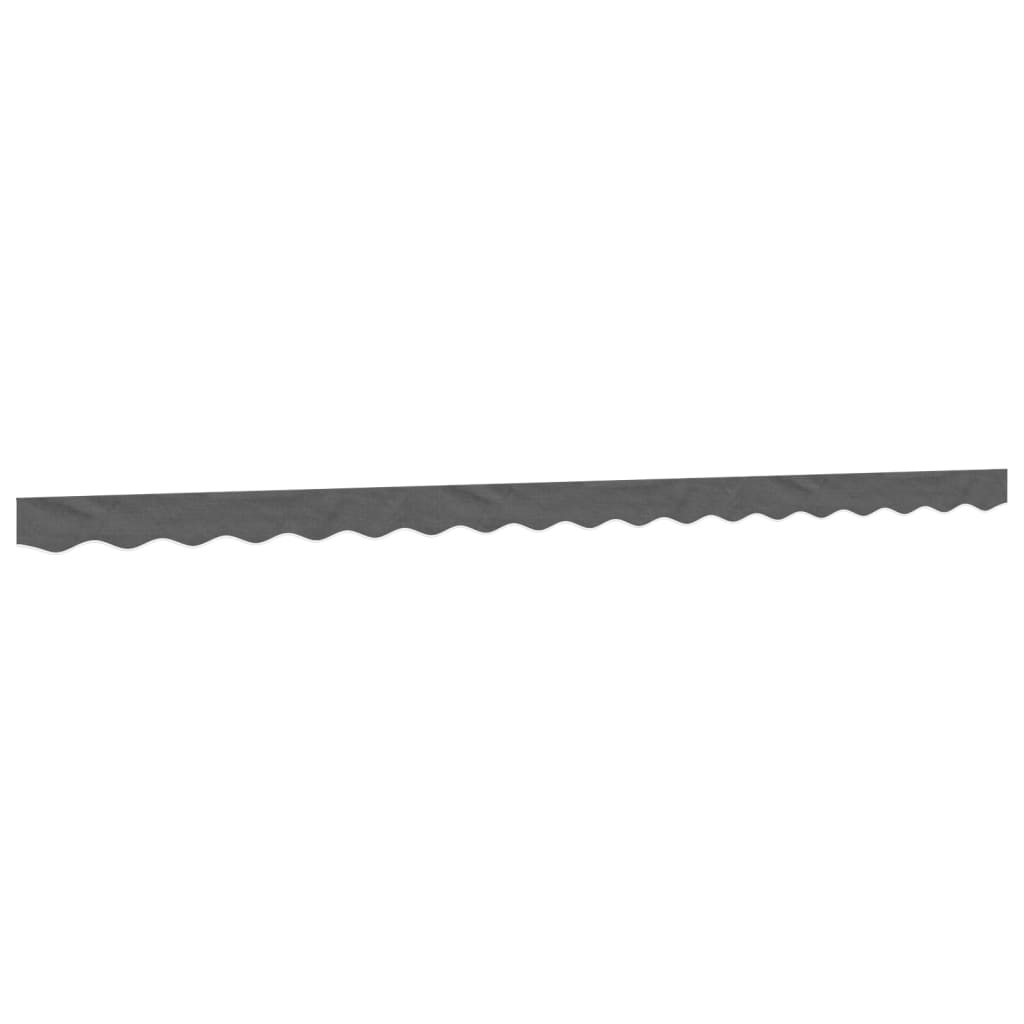 Maison Exclusive - Markisenvolant Anthrazit Gestreift 430x20 Cm