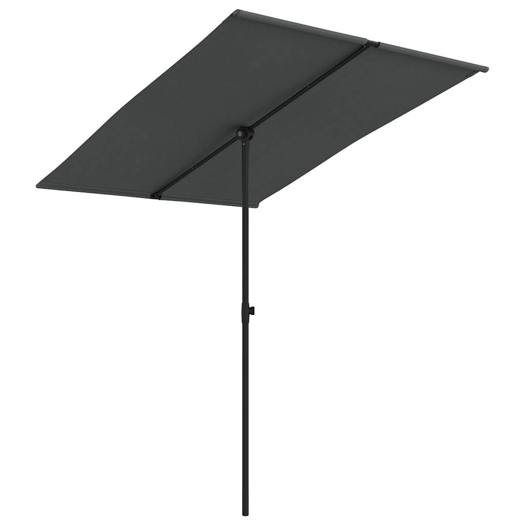 Maison Exclusive - Sonnenschirm Mit Aluminium-mast 2x1,5 M Anthra