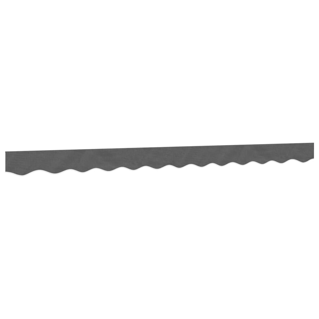 Maison Exclusive - Markisenvolant Anthrazit Gestreift 280x20 Cm