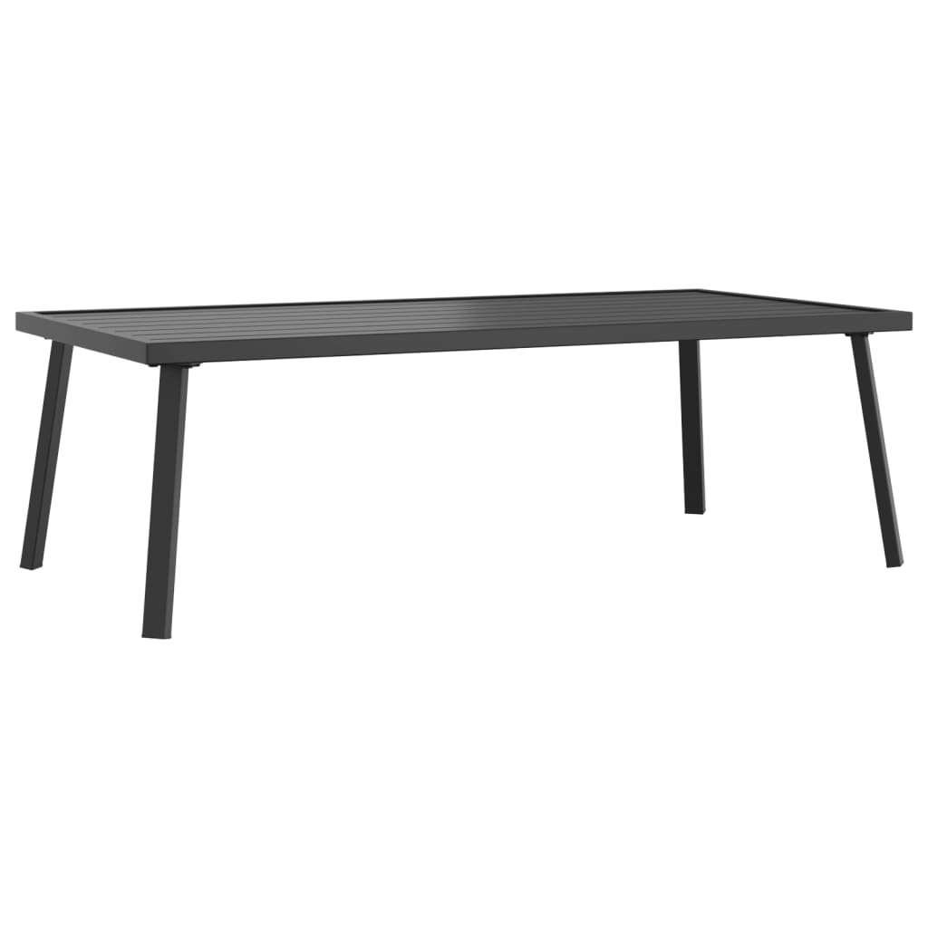 Maison Exclusive - Garten Couchtisch Anthrazit 110x55x35cm Stahl