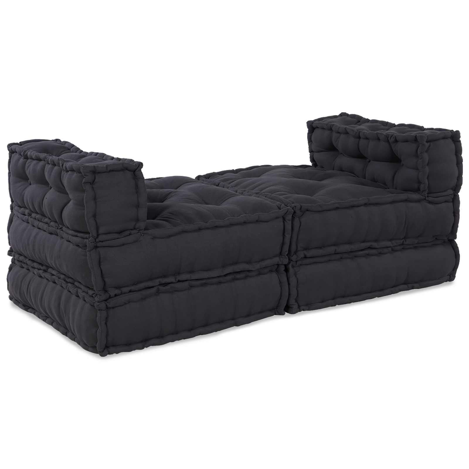 Maison Exclusive - Modulare Sofagarnitur Stoff Anthrazit 210 X 14