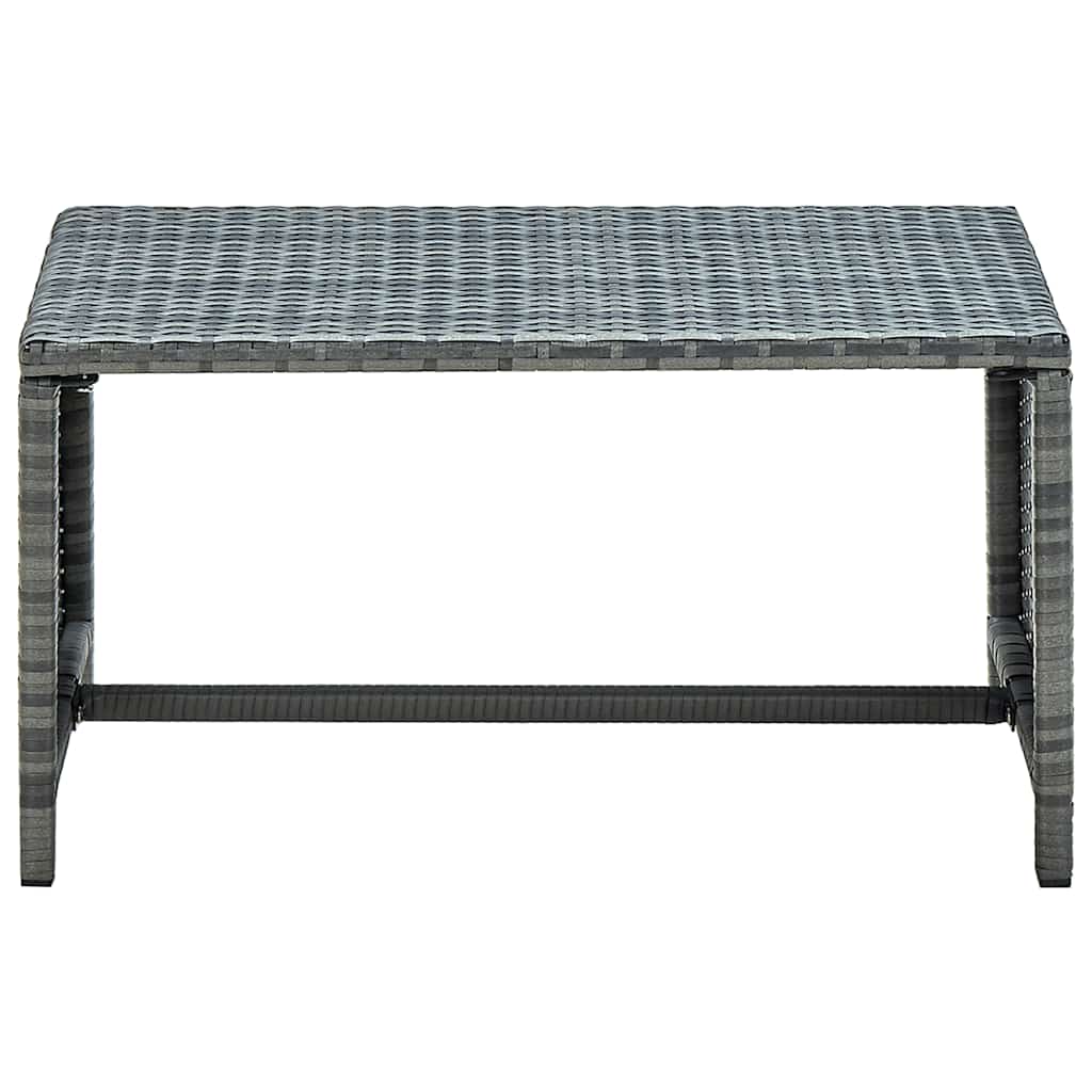 Maison Exclusive - Couchtisch Anthrazit 70x40x38 Cm Poly Rattan