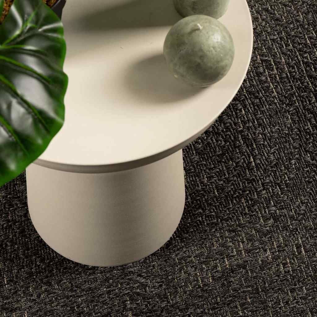 Maison Exclusive - Teppich Zizur Anthrazit 160x230cm Jute-optik I