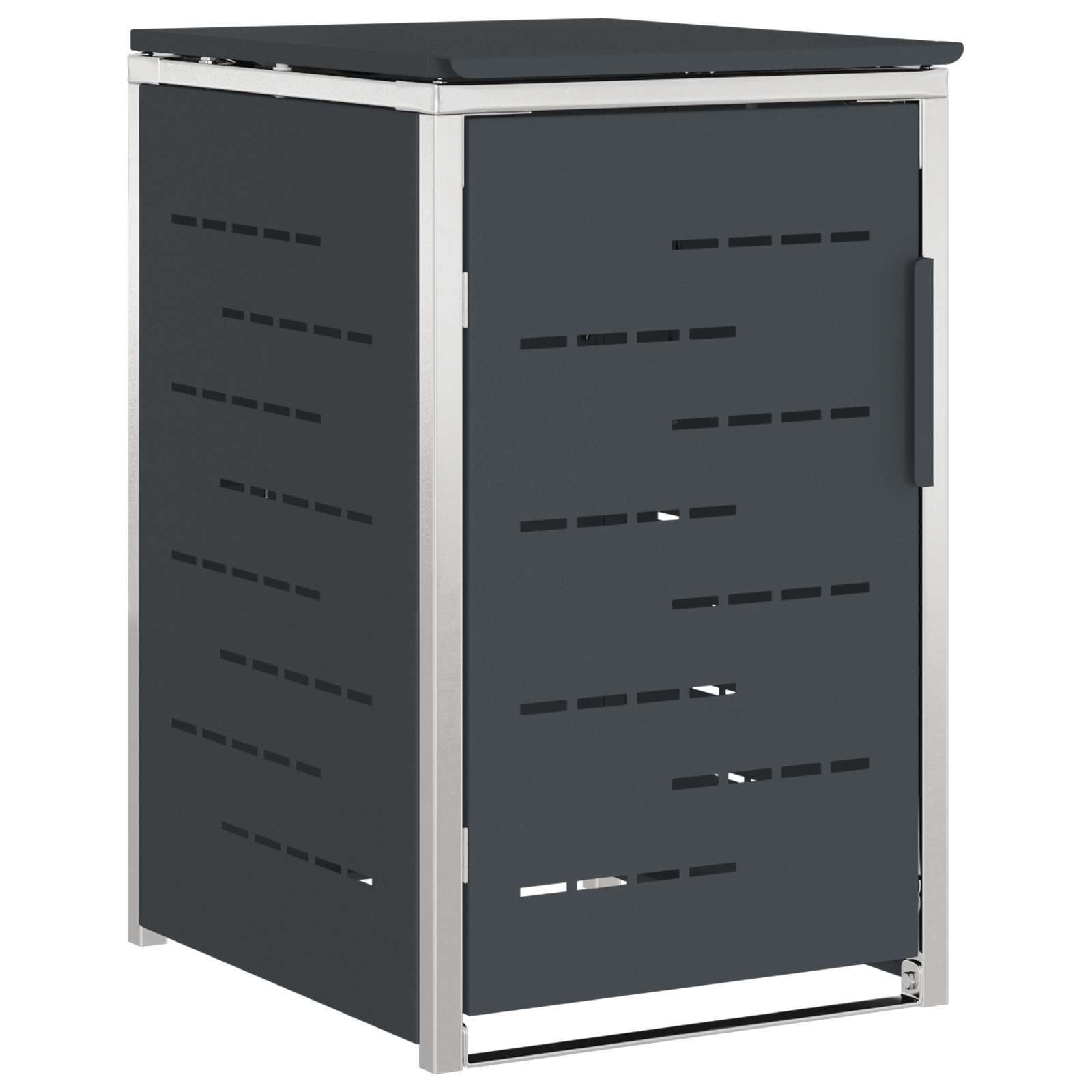 Maison Exclusive - Mülltonnenbox For 1 Bin 240l Anthrazit