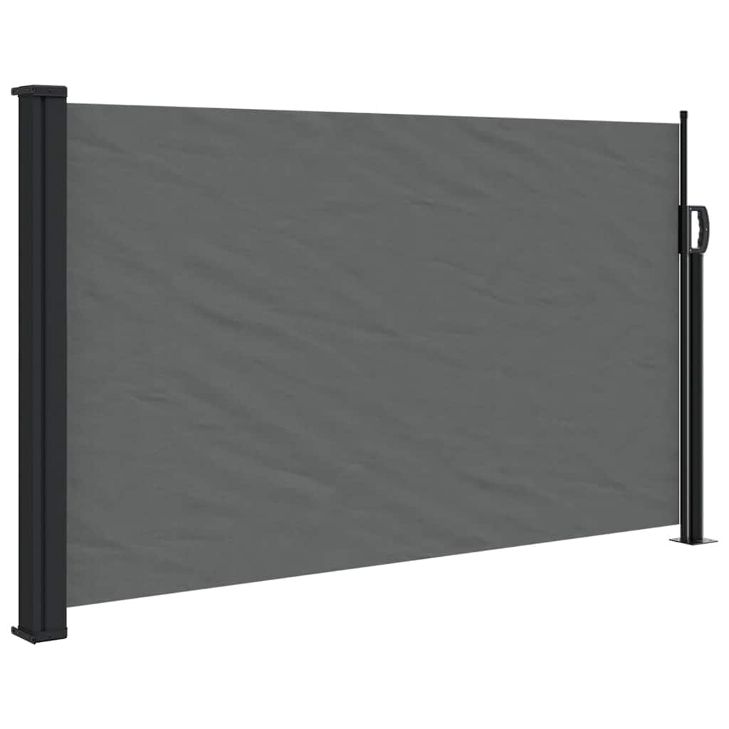 Maison Exclusive - Ausziehbare Seitenmarkise Anthrazit 120x500 Cm
