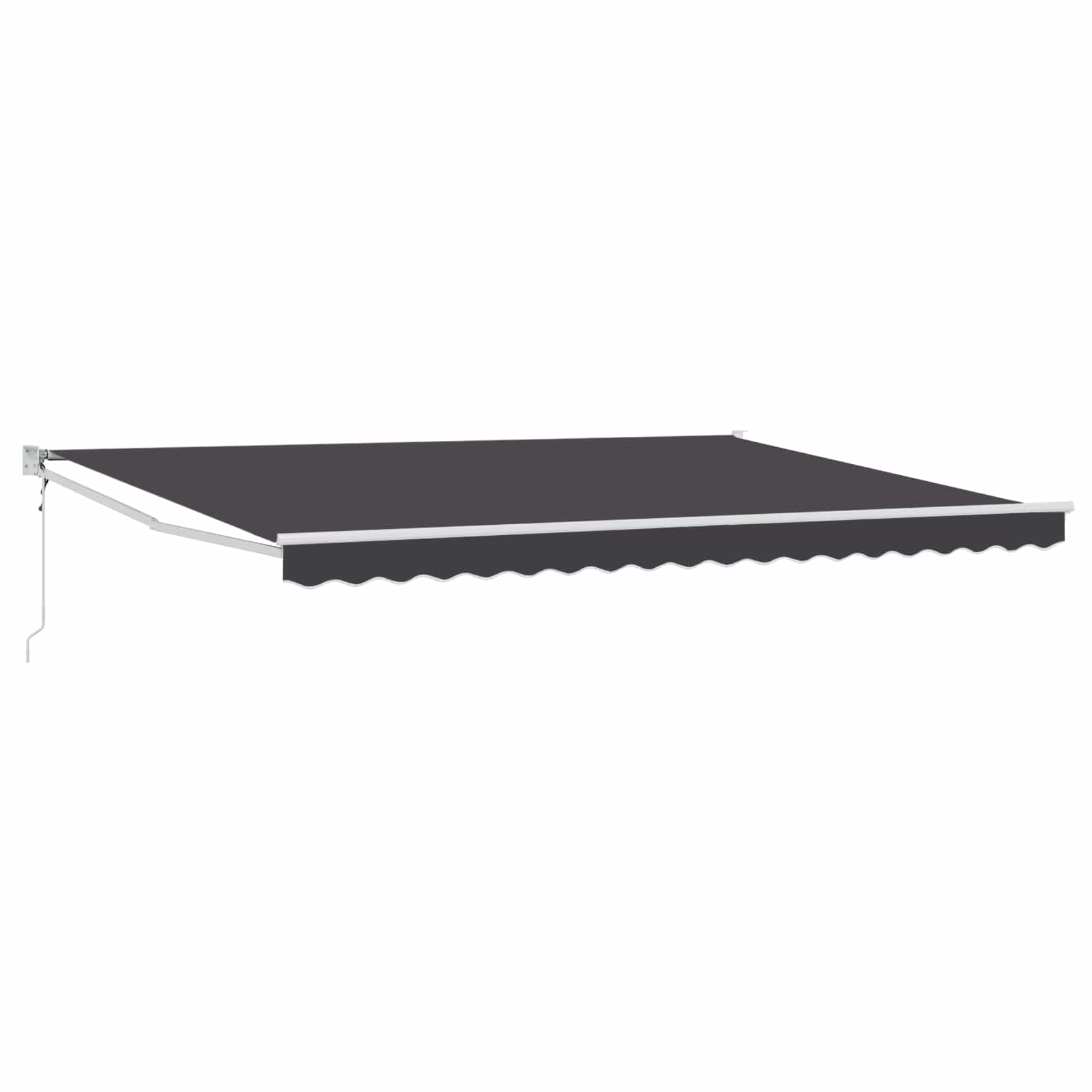 Maison Exclusive - Ausziehbare Markise Anthrazit 4 X 2 M Polyeste