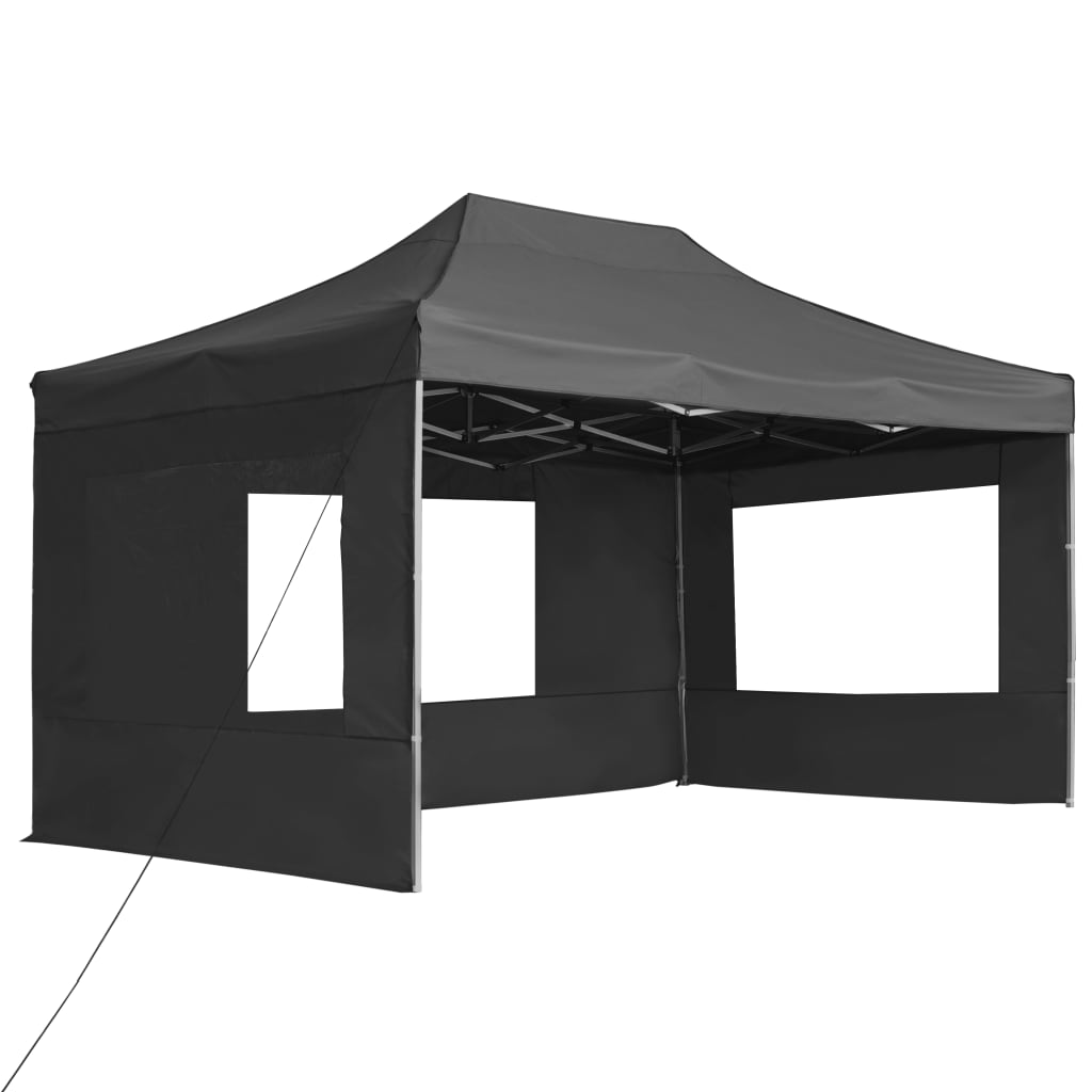 Maison Exclusive - Profi-partyzelt Faltbar Mit Wänden Aluminium 4