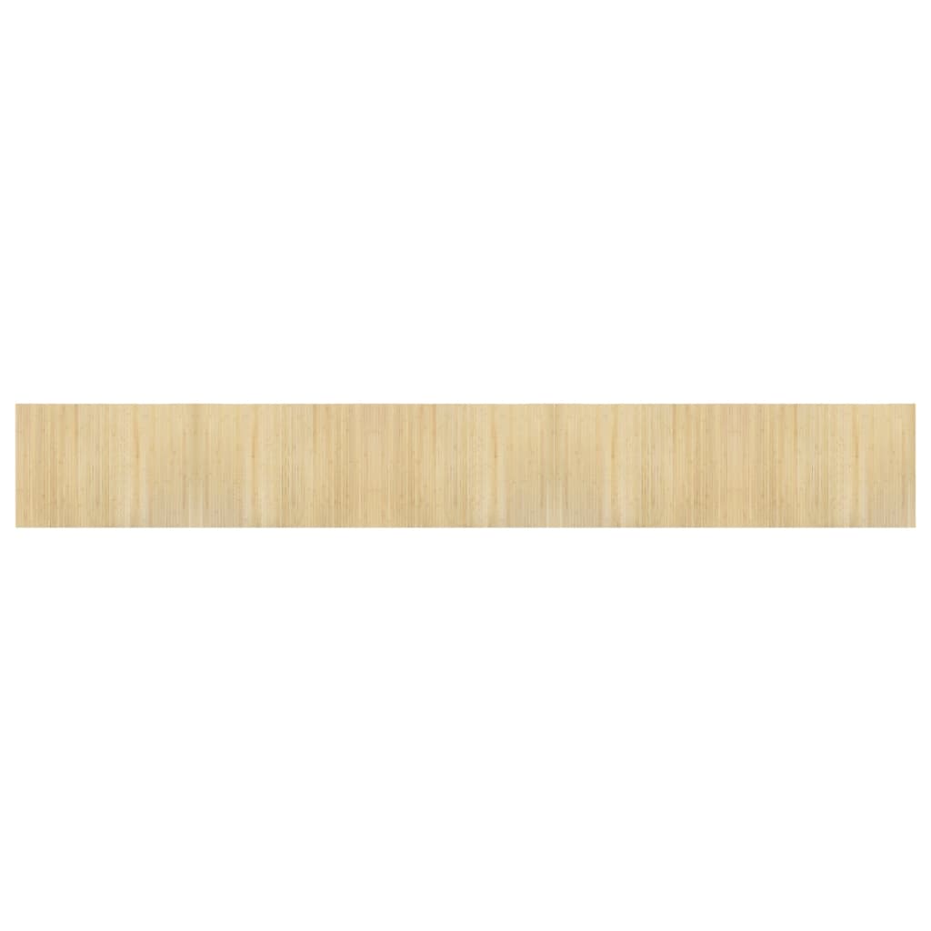Maison Exclusive - Teppich Rechteckig Hell Natur 70x500 Cm Bambus