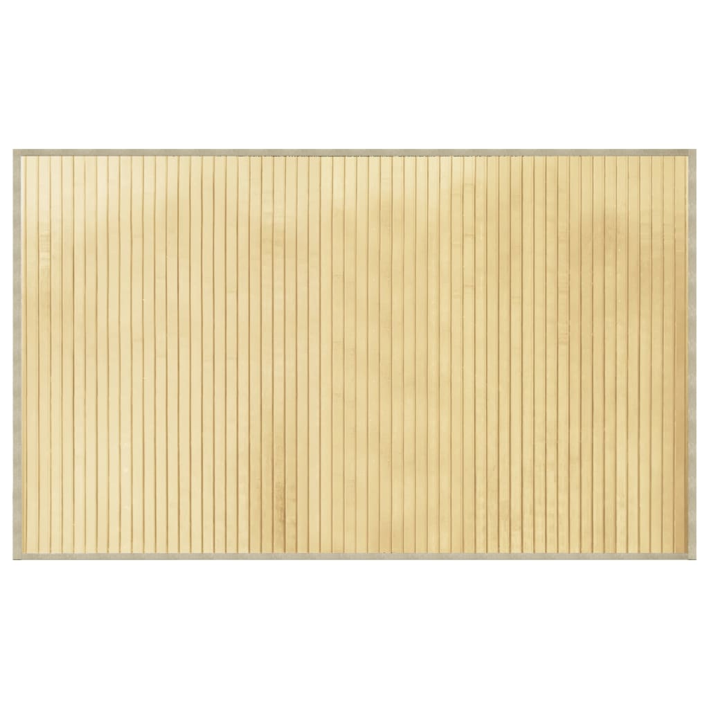 Maison Exclusive - Teppich Rechteckig Hell Natur 60x100 Cm Bambus
