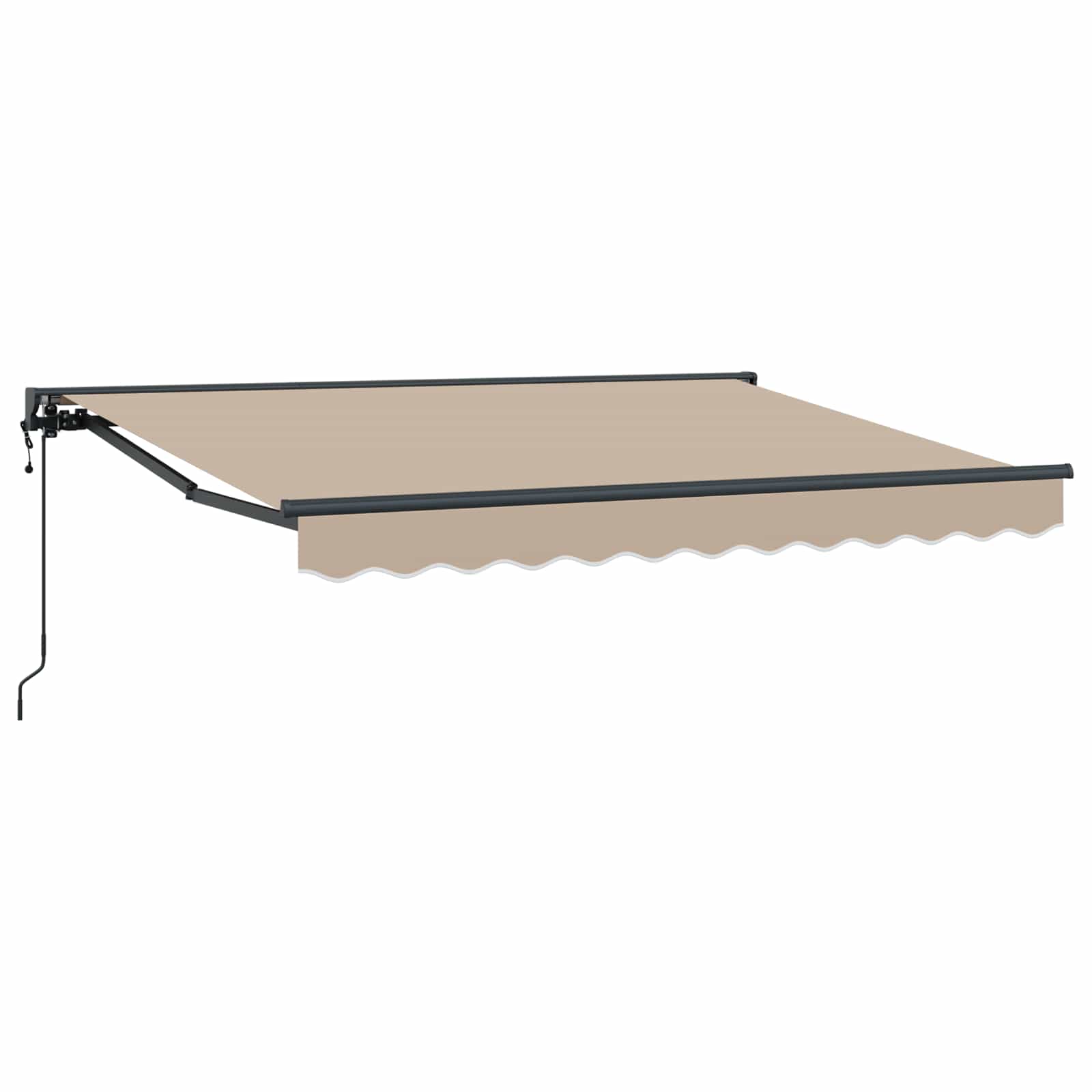 Maison Exclusive - Elektrische Ausziehbare Markise Beige 3,5 X 2