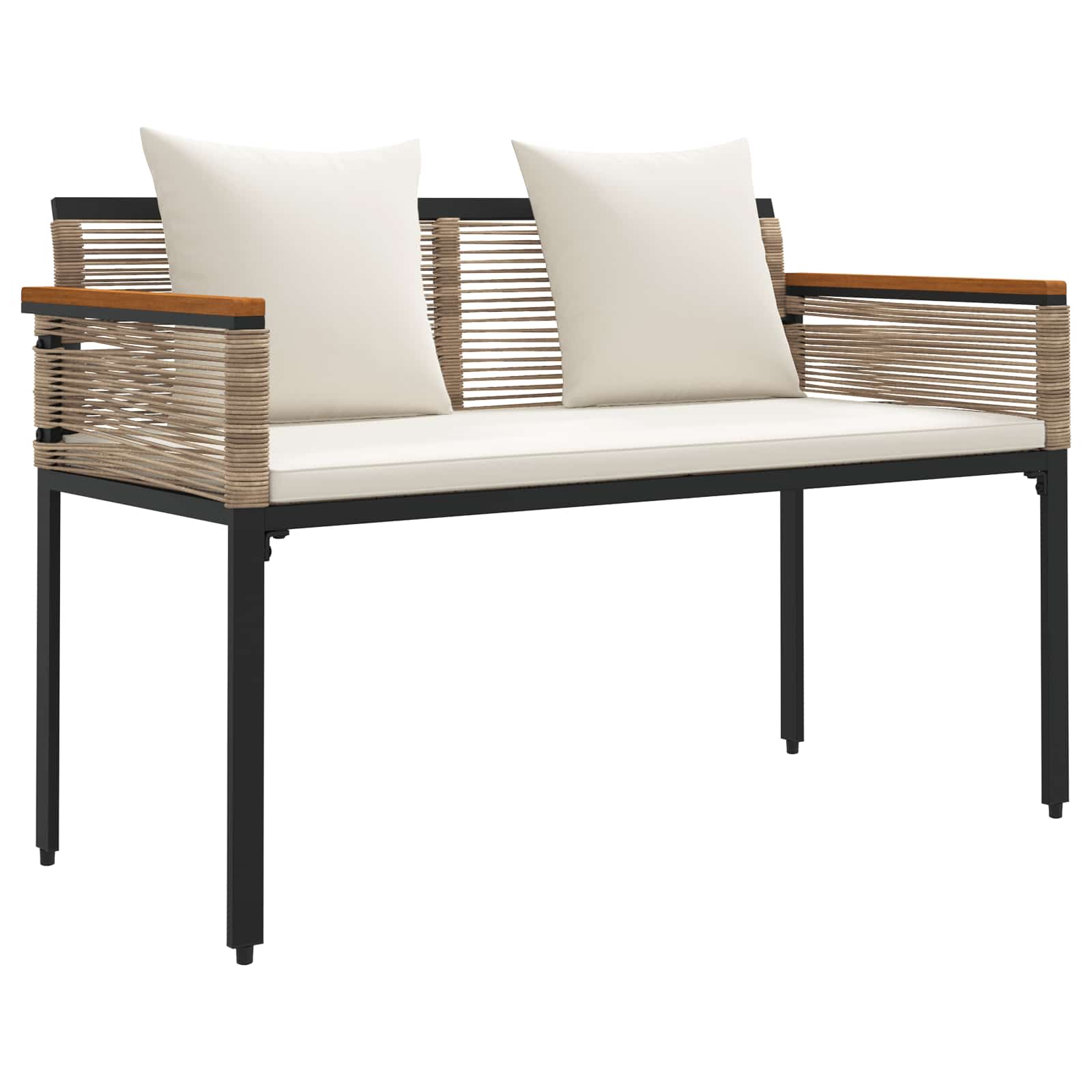 Maison Exclusive - Bank Outdoor 2 -seater 117 X 54 X 74,5 Cm Poly