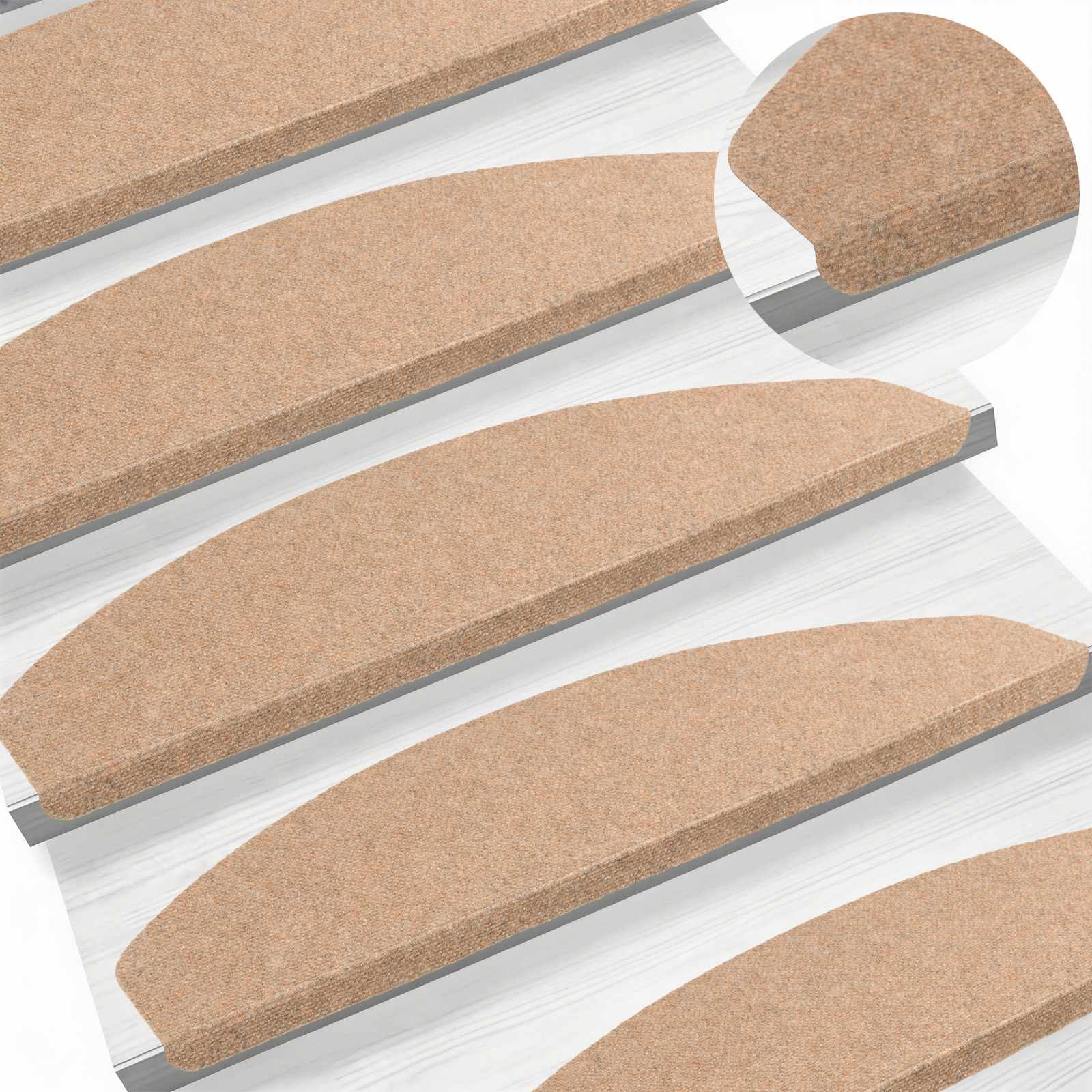 Maison Exclusive - Selbstklebende Treppenschoner 15 Stk. 80 X 28