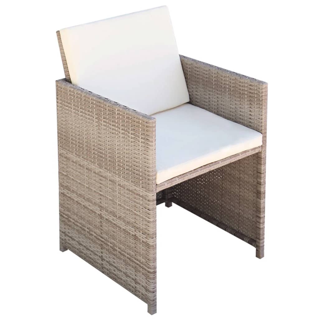 Maison Exclusive - Gartenstühle 2 Stk. Mit Polstern Und Kissen Po