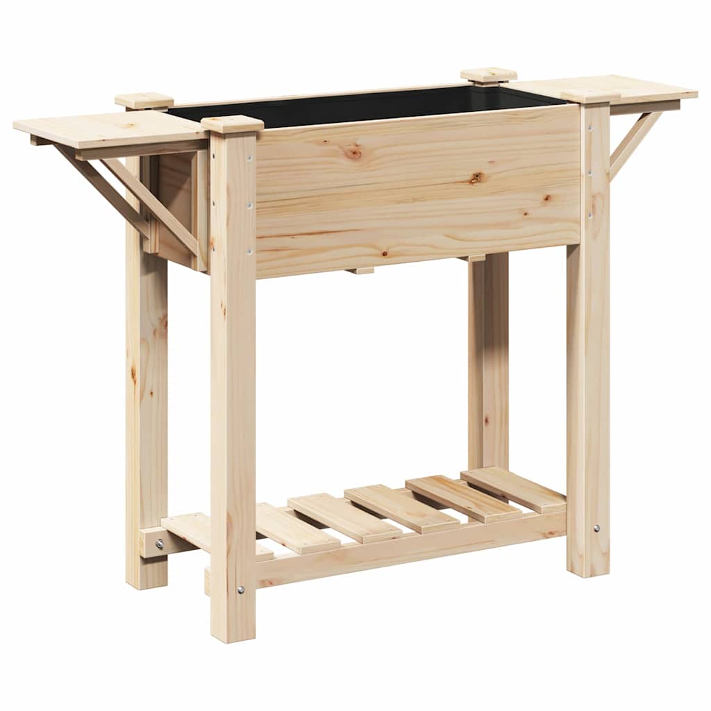 Maison Exclusive - Garten-pflanzgefäß Beige 111 X 37 X 76,5 Cm