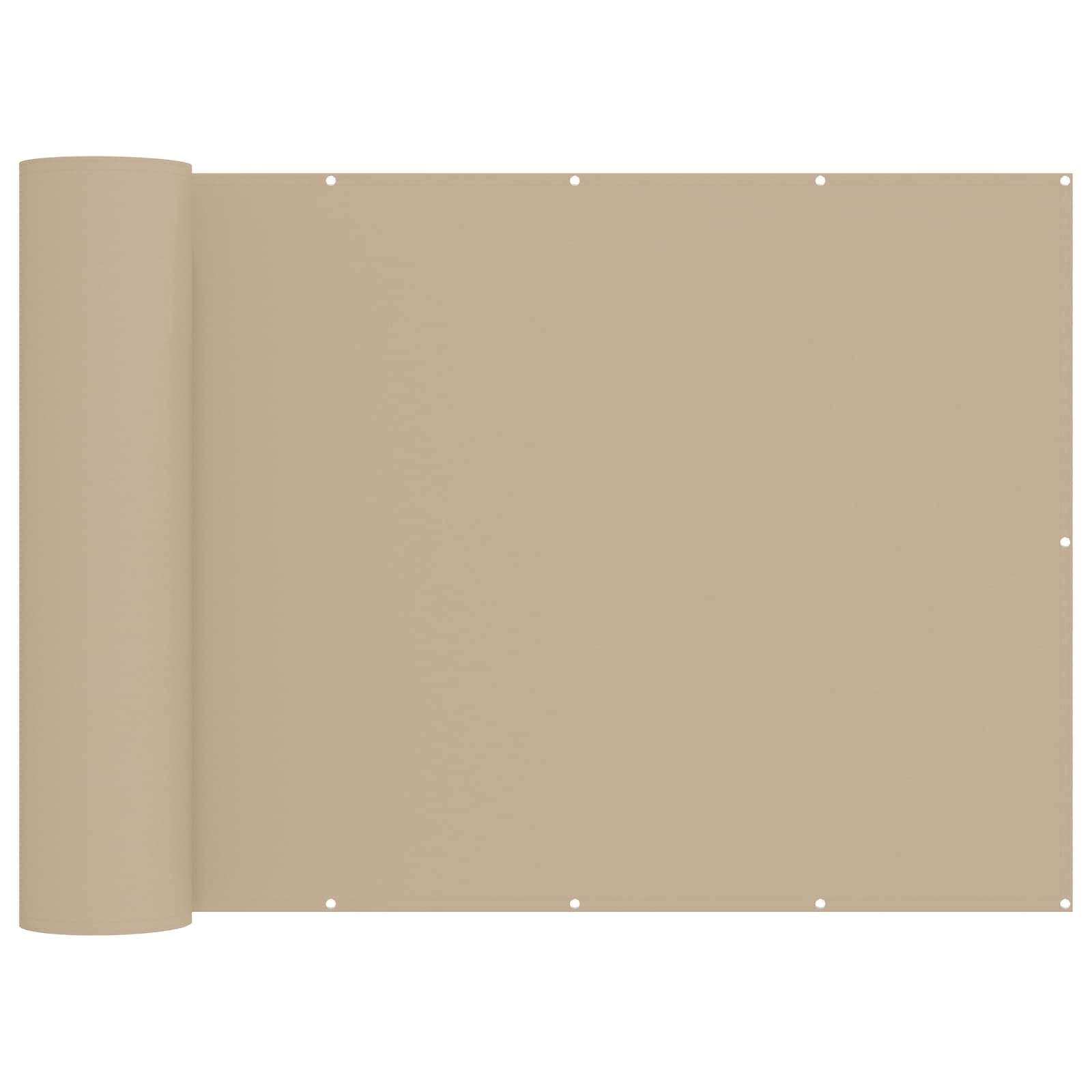 Maison Exclusive - Balkon Sichtschutz 180 X 800 Cm Stoff Mit Pu-b