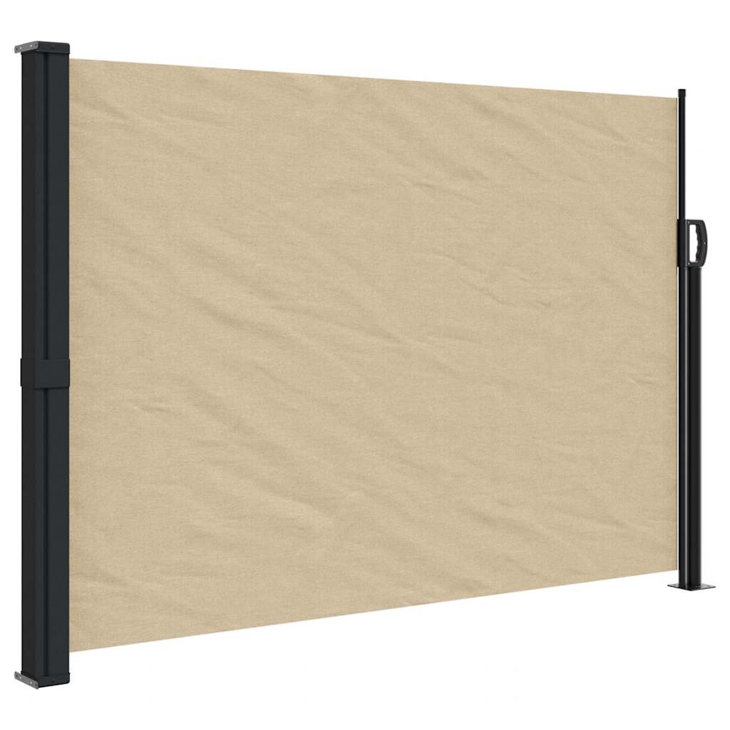 Maison Exclusive - Seitenmarkise Ausziehbar Beige 140x300 Cm