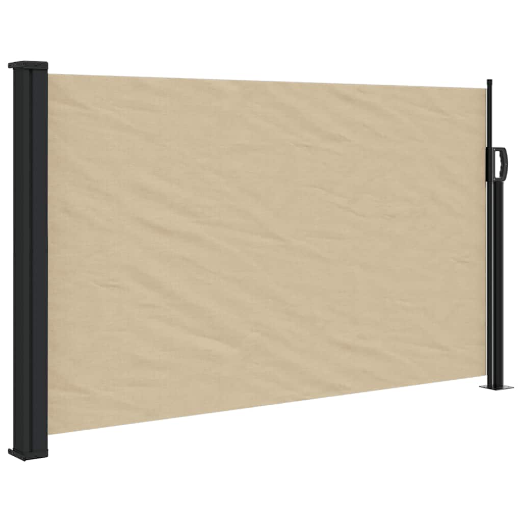 Maison Exclusive - Seitenmarkise Ausziehbar Beige 120x500 Cm
