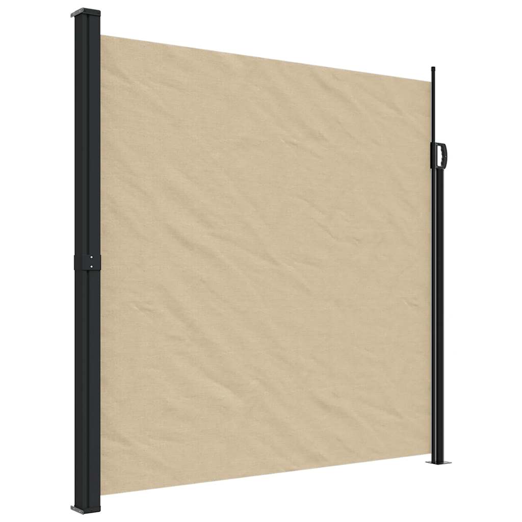 Maison Exclusive - Seitenmarkise Ausziehbar Beige 200x600 Cm