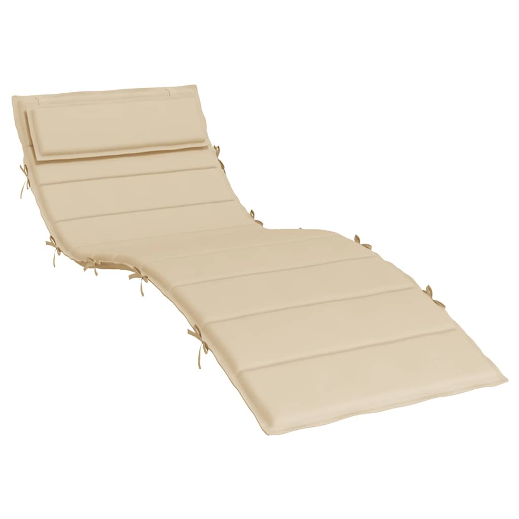 Maison Exclusive - Sonnenliegen-auflage Beige 180x60x4 Cm Oxford-