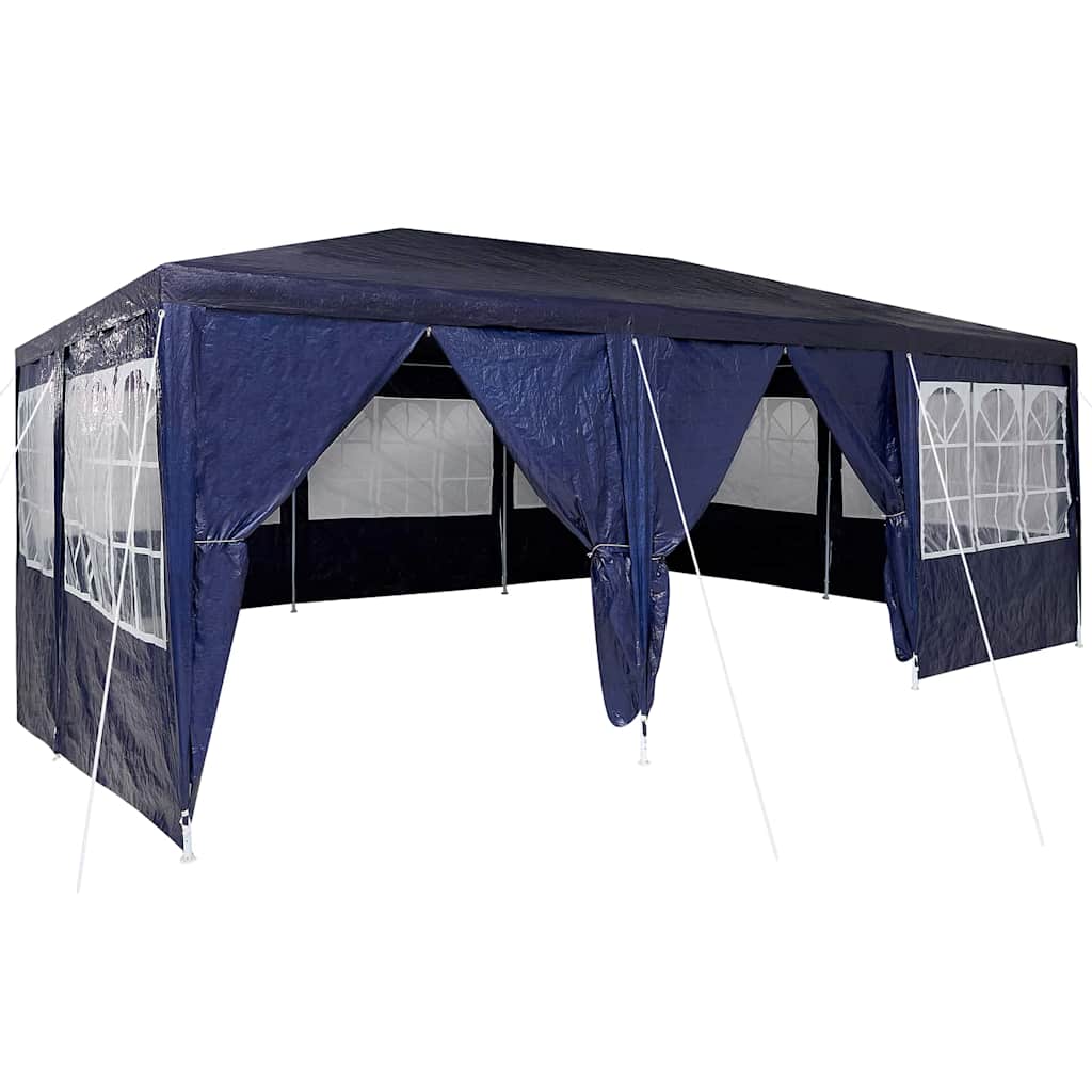 Maison Exclusive - Party-zelt 600 X 400 X 266 Cm Blau Polyethylen