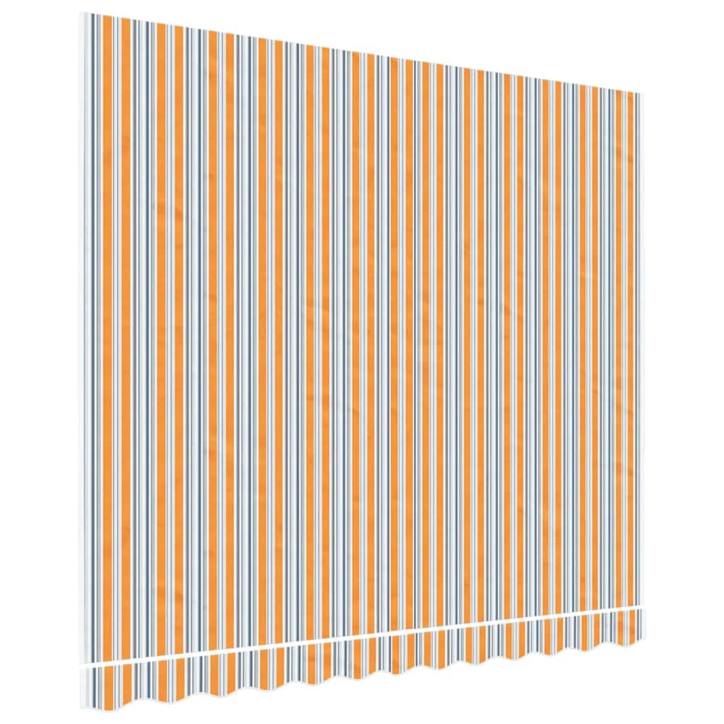 Maison Exclusive - Ersatzstoff Für Markise Orange Und Blau 280x24