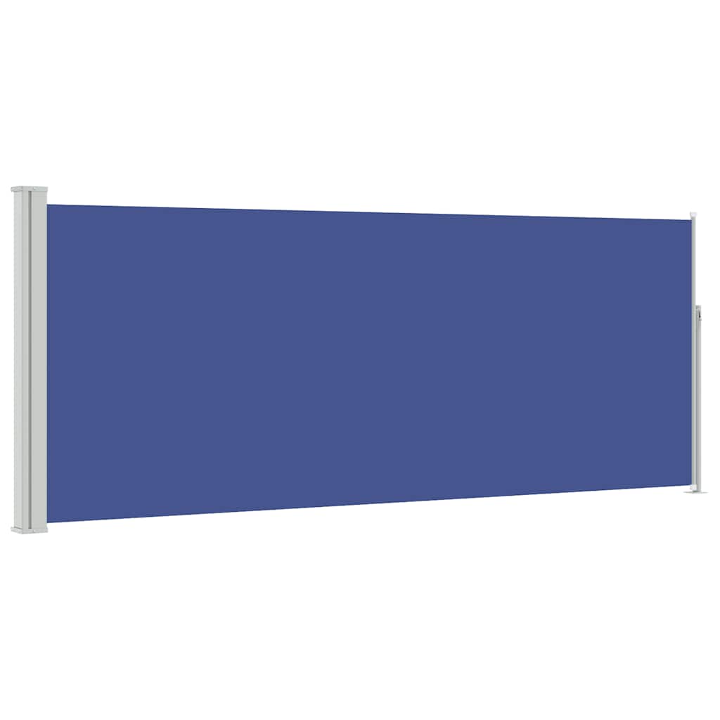 Maison Exclusive - Ausziehbare Seitenmarkise 117×314 Cm Blau