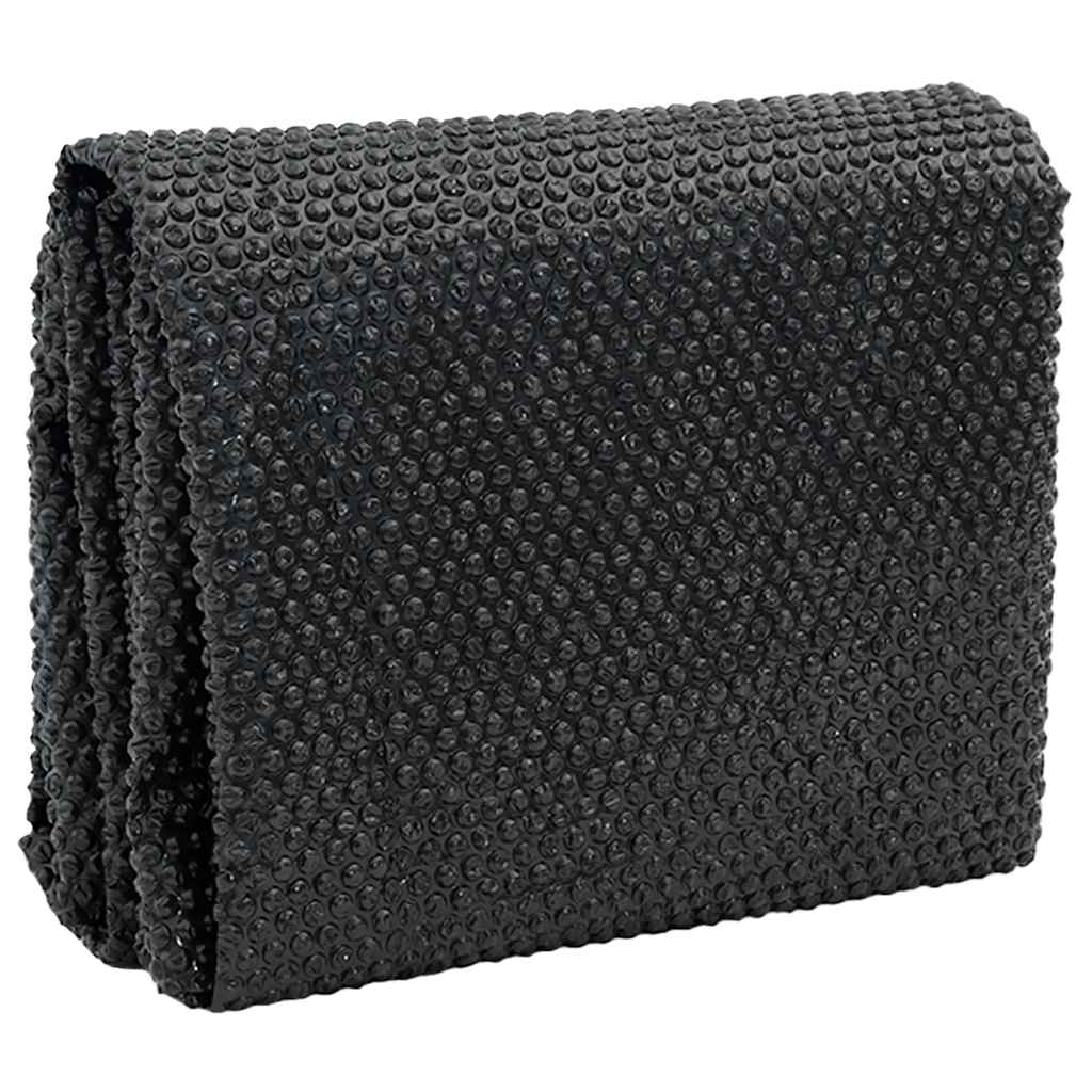 Maison Exclusive - Treibende Pool-solarplane Pe 527 Cm Schwarz Un