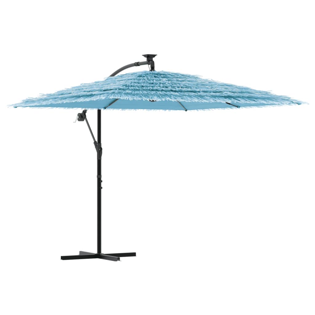 Maison Exclusive - Sonnenschirm Mit Stahlmast Blau 246x246x230 Cm