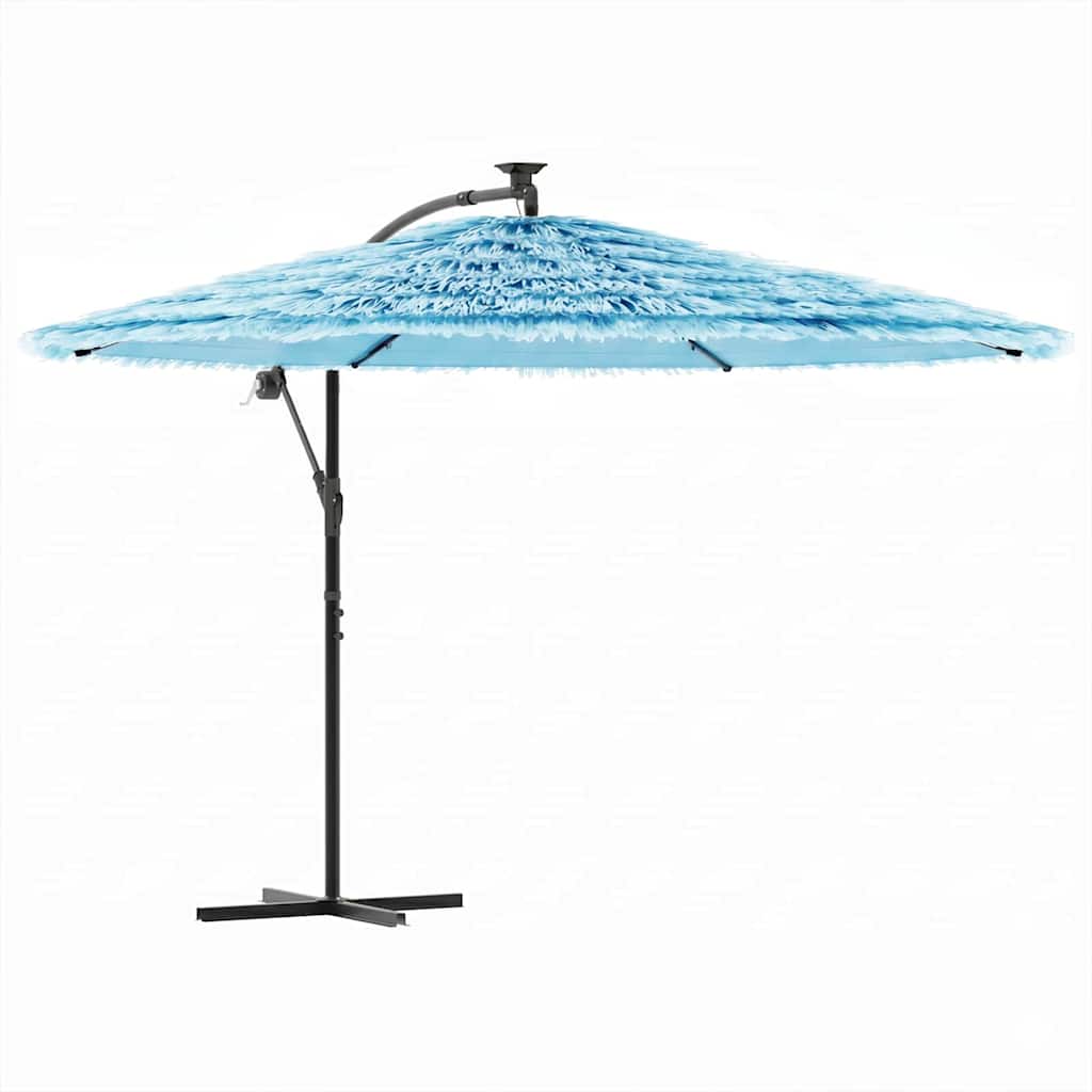 Maison Exclusive - Sonnenschirm Mit Stahlmast Blau 290x290x238 Cm