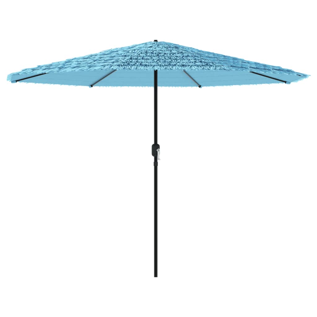 Maison Exclusive - Sonnenschirm Mit Stahlmast Blau 324x324x247 Cm