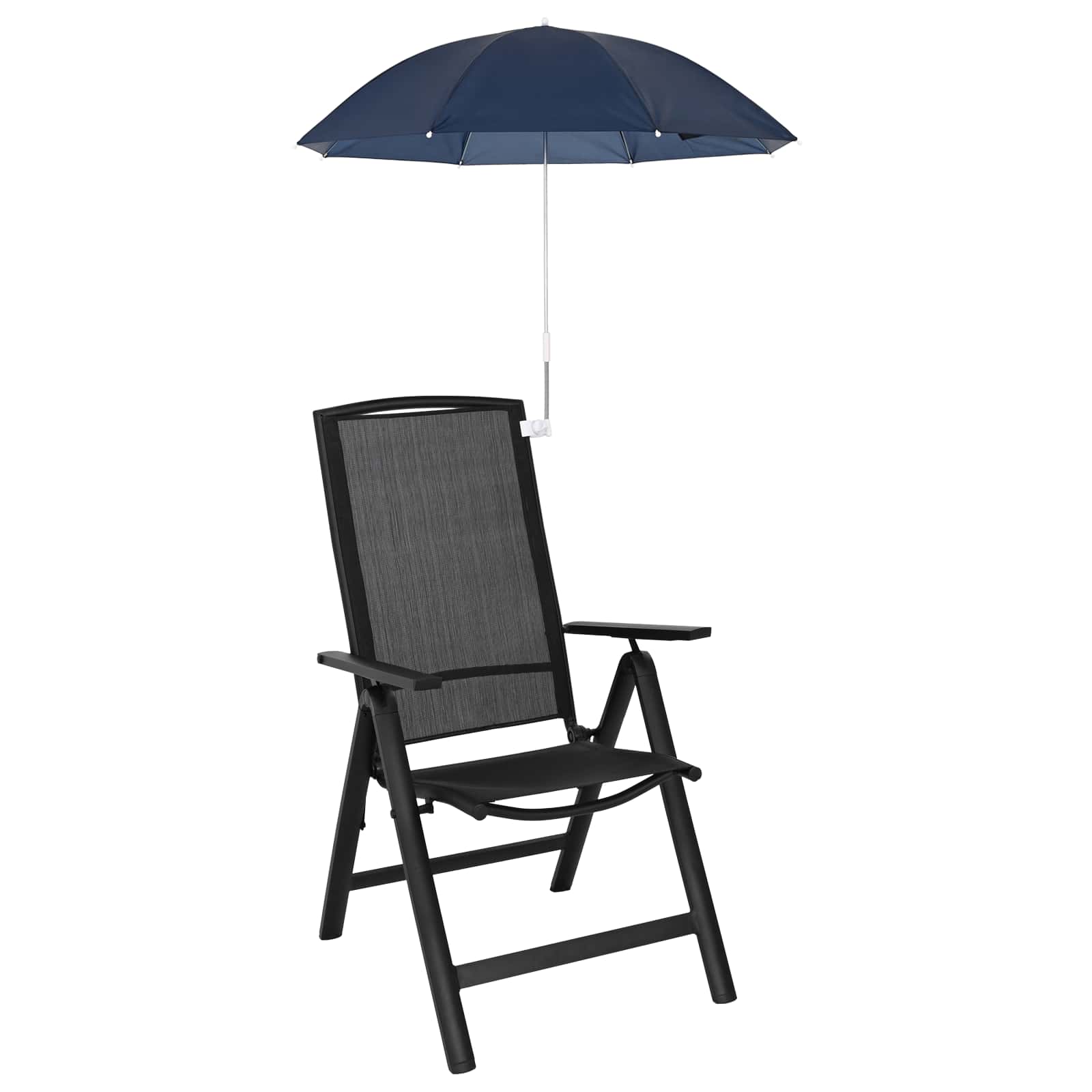 Maison Exclusive - Sonnenschirm Mit Klemme Ø 105 X 86 Cm 170t Pol