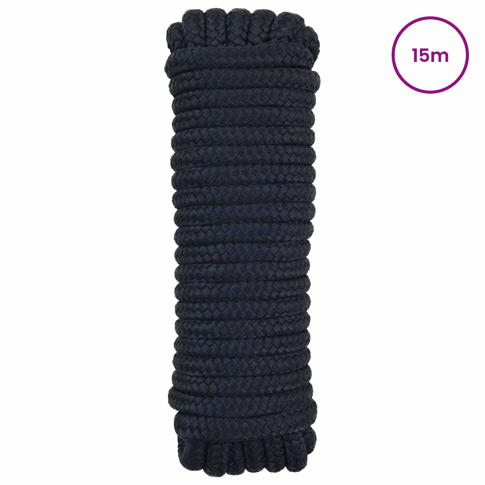 Maison Exclusive - Bootsseil 16 Mm 15 M Königsblau Polyester