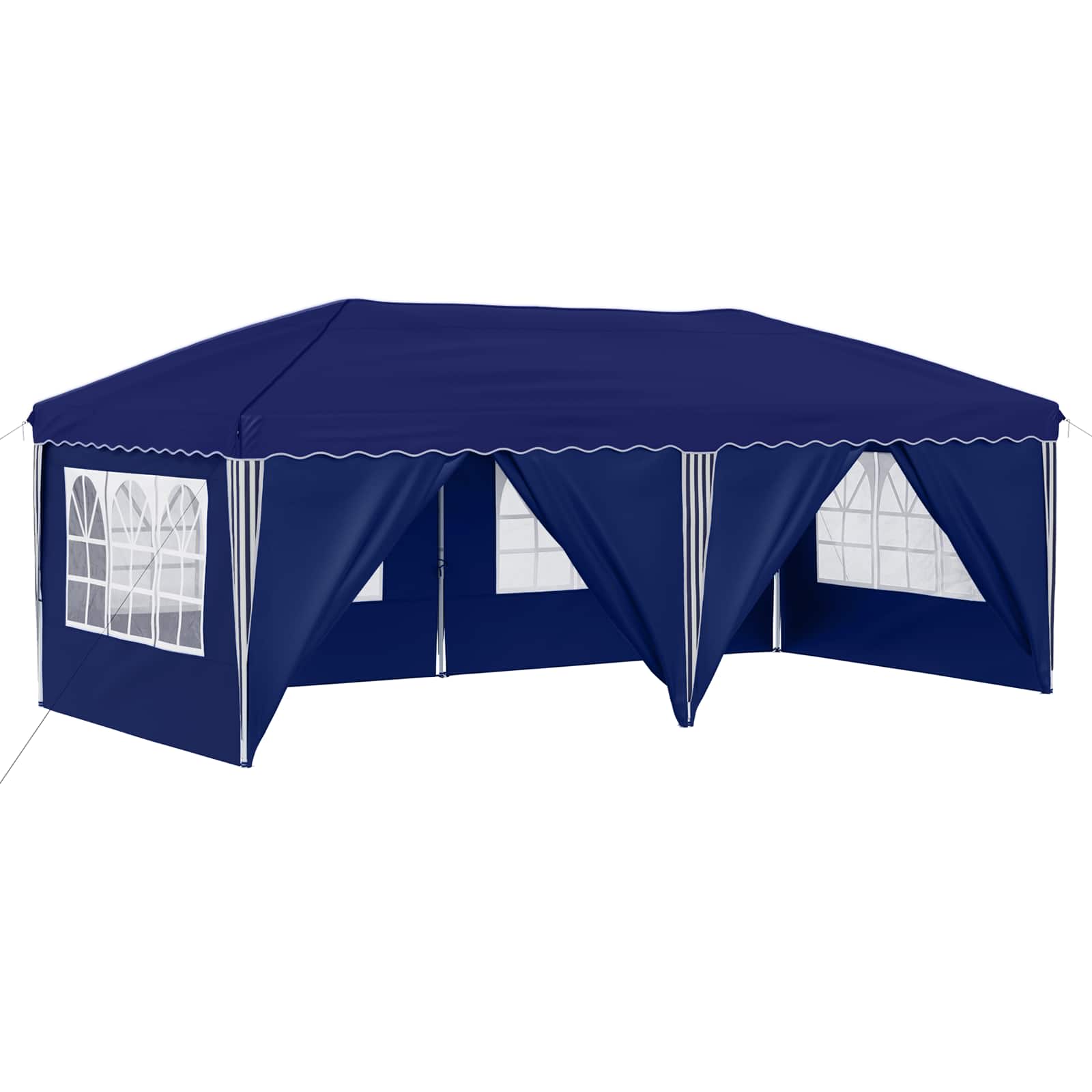 Maison Exclusive - Pop-up Partyzelt 575 X 288 X 245 Cm Blau