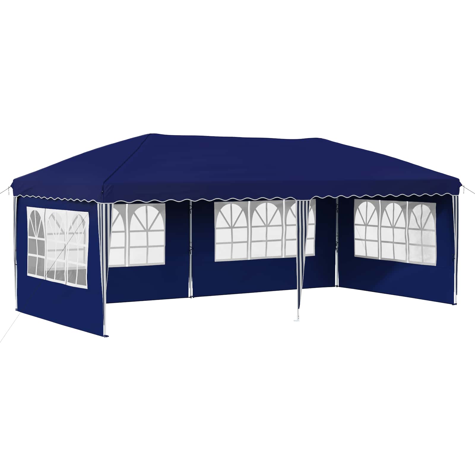 Maison Exclusive - Pop-up Partyzelt 575 X 289 X 245 Cm Blau