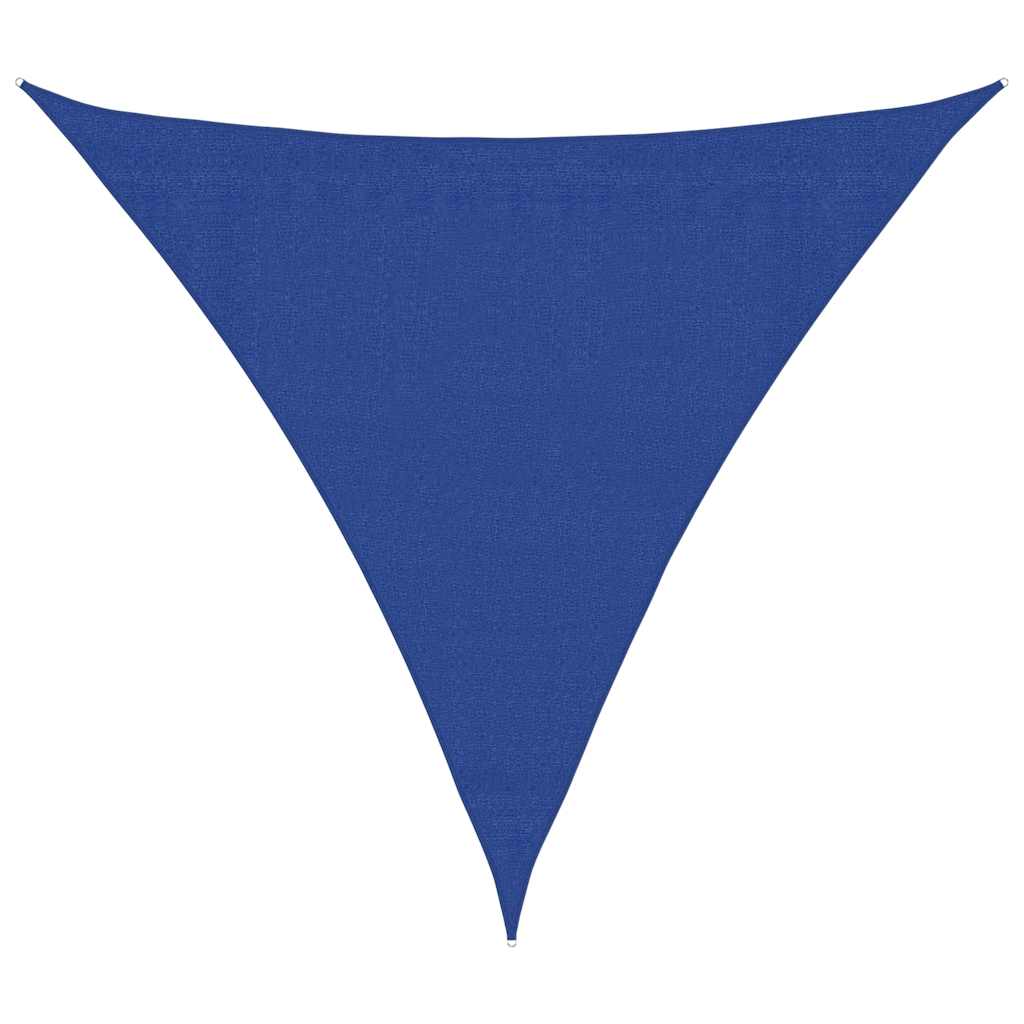Maison Exclusive - Sonnensegel 160 G/m² Dreieckig Blau 3,6x3,6x3,