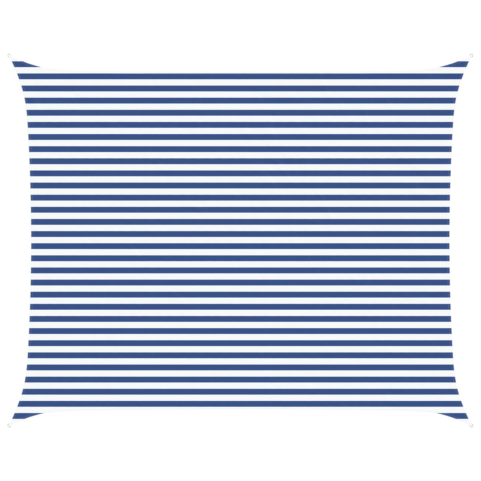 Maison Exclusive - Sonnensegel Blau Und Weiß 5 X 4 M 100 % Polyes