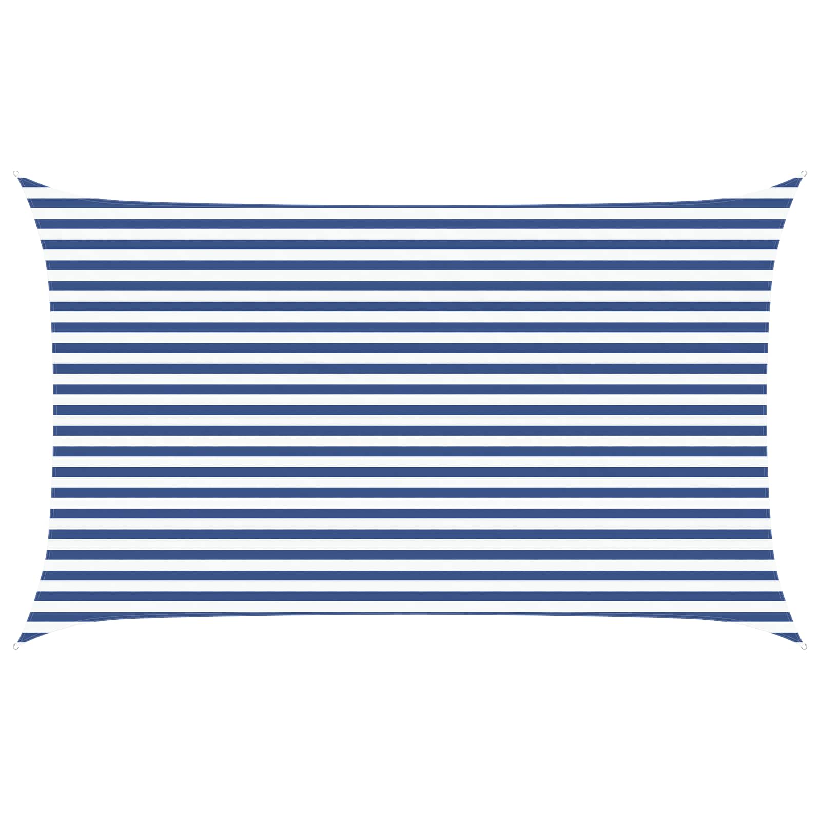 Maison Exclusive - Sonnensegel Blau Und Weiß 5 X 3 M 100 % Polyes