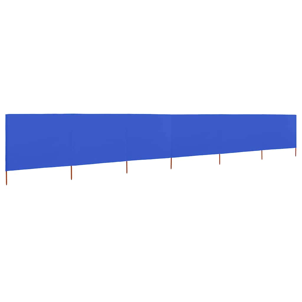 Maison Exclusive - 6-teiliges Windschutzgewebe 800 X 160 Cm Azurb