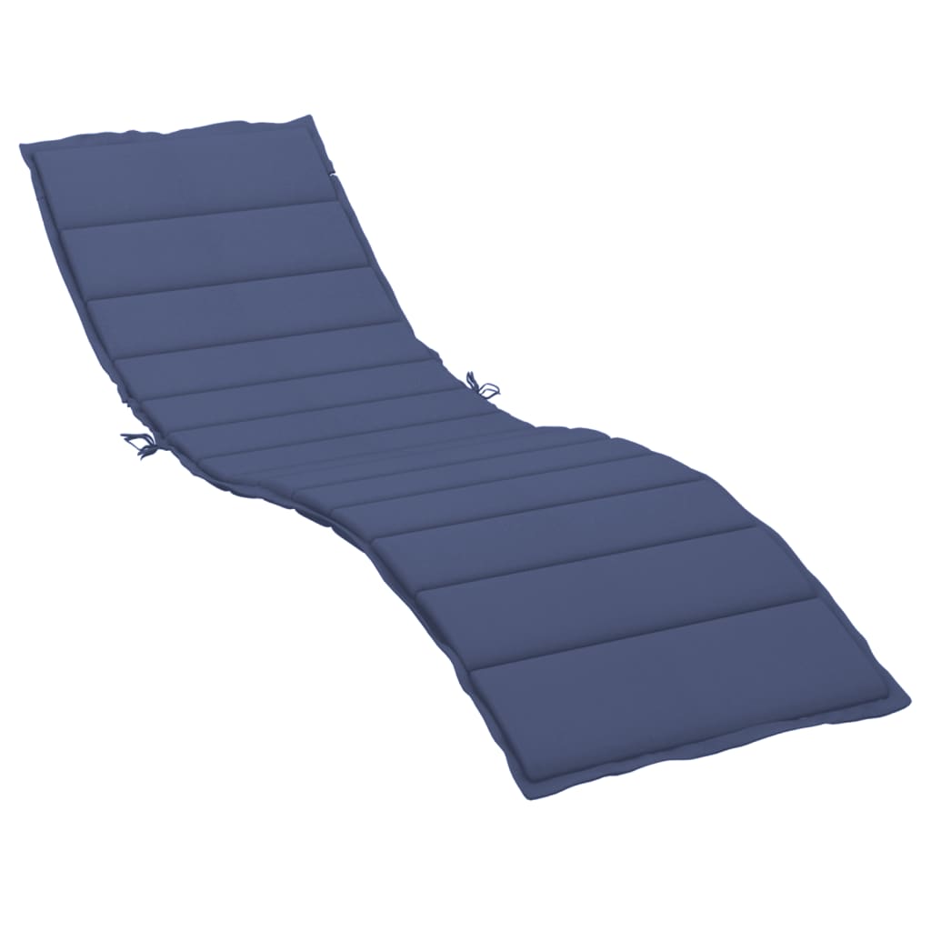 Maison Exclusive - Sonnenliegen-auflage Marineblau Oxford-gewebe