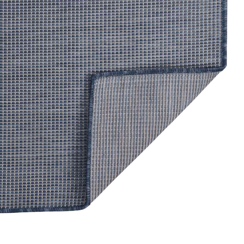 Maison Exclusive - Outdoor-teppich Flachgewebe 120x170 Cm Blau