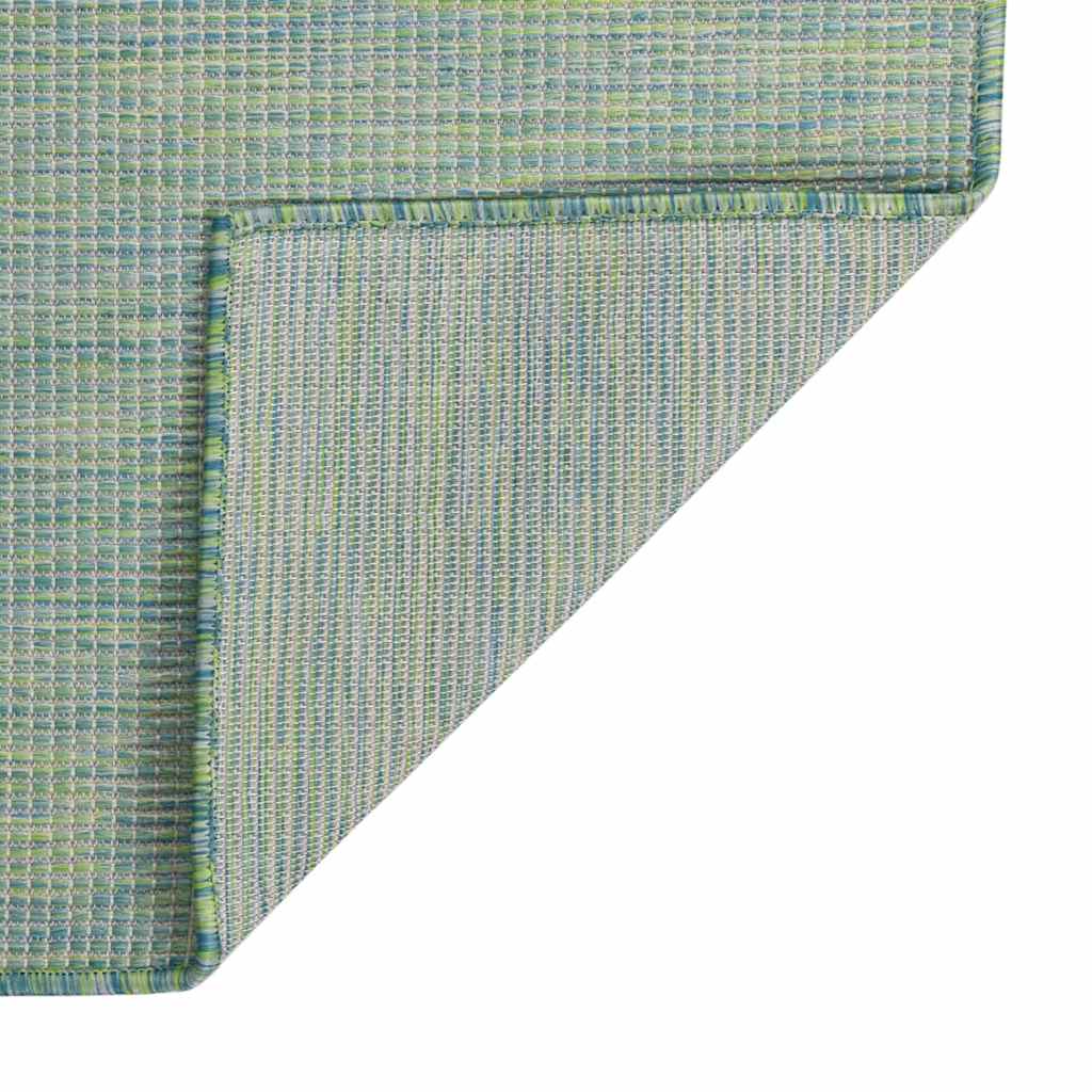 Maison Exclusive - Outdoor-teppich Flachgewebe 160x230 Cm Türkis