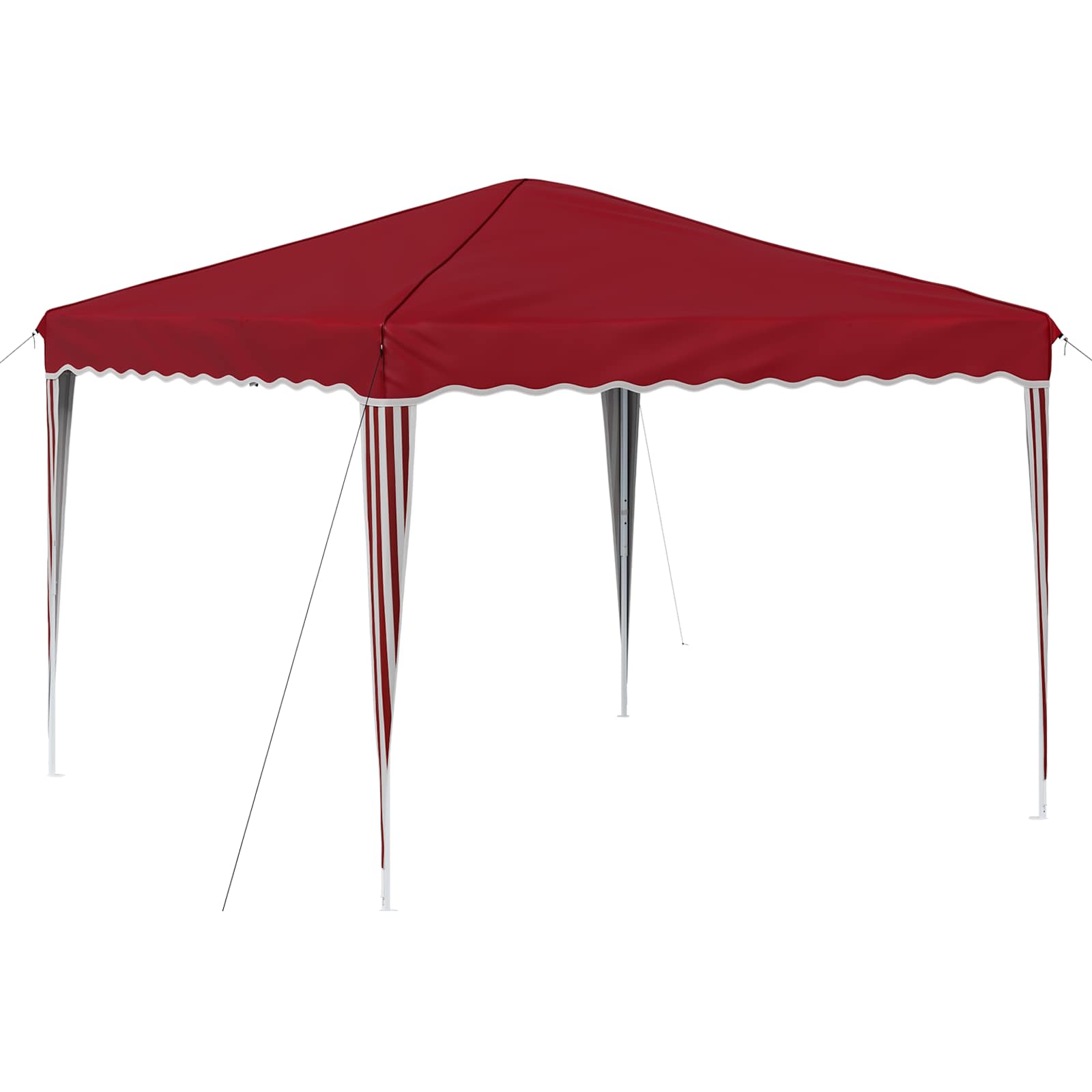 Maison Exclusive - Pop-up Partyzelt 288 X 288 X 245 Cm Bordeauxro
