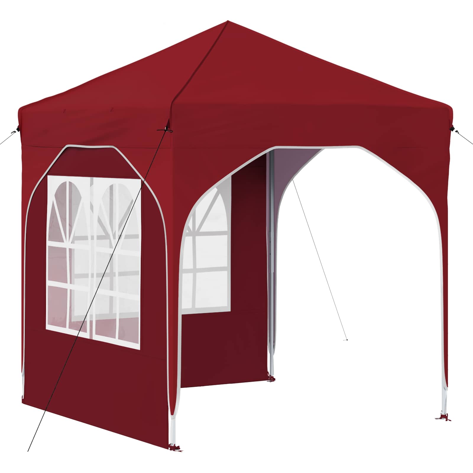 Maison Exclusive - Pop-up Partyzelt 192 X 192 X 245 Cm Bordeauxro