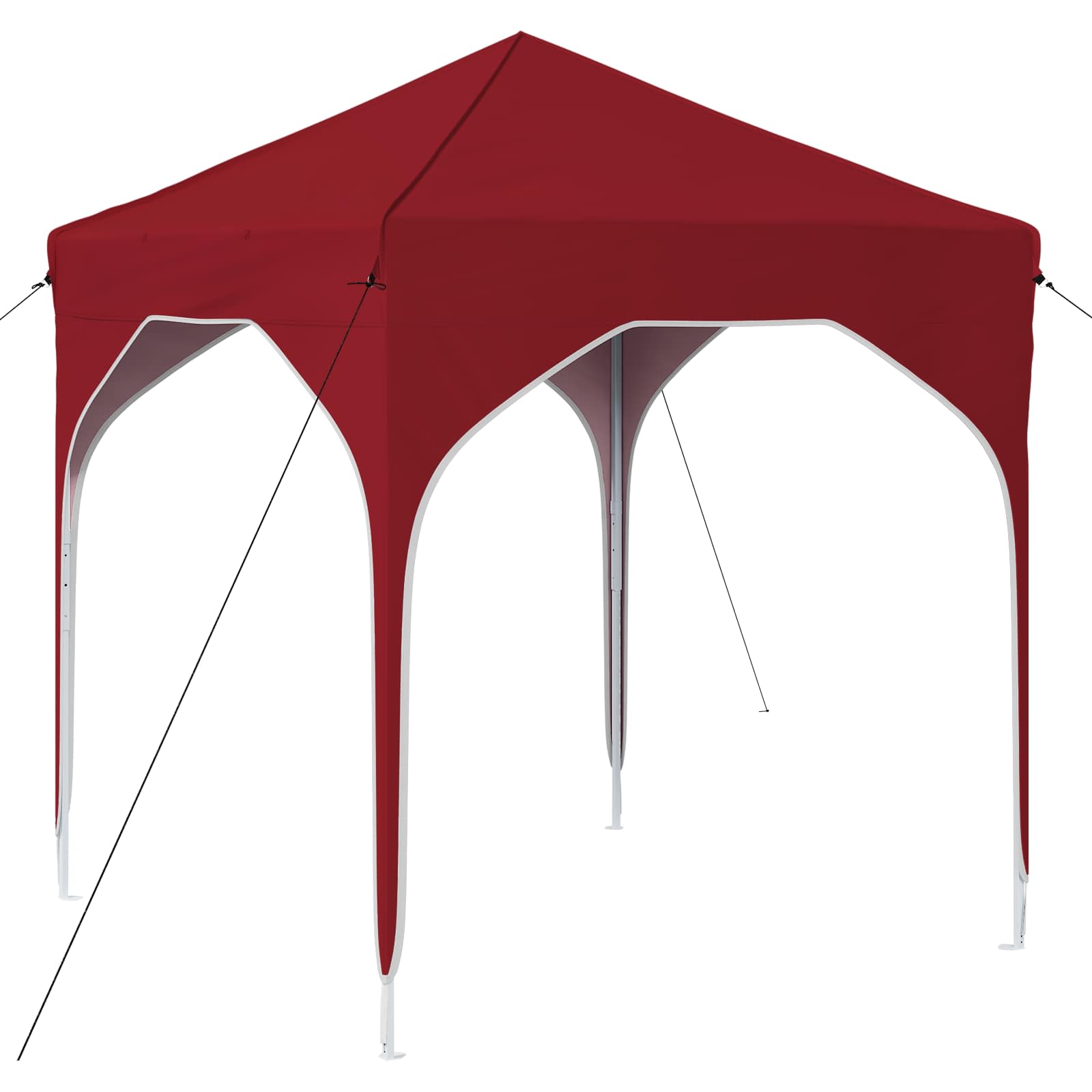 Maison Exclusive - Pop-up Partyzelt 194 X 194 X 245 Cm Bordeauxro