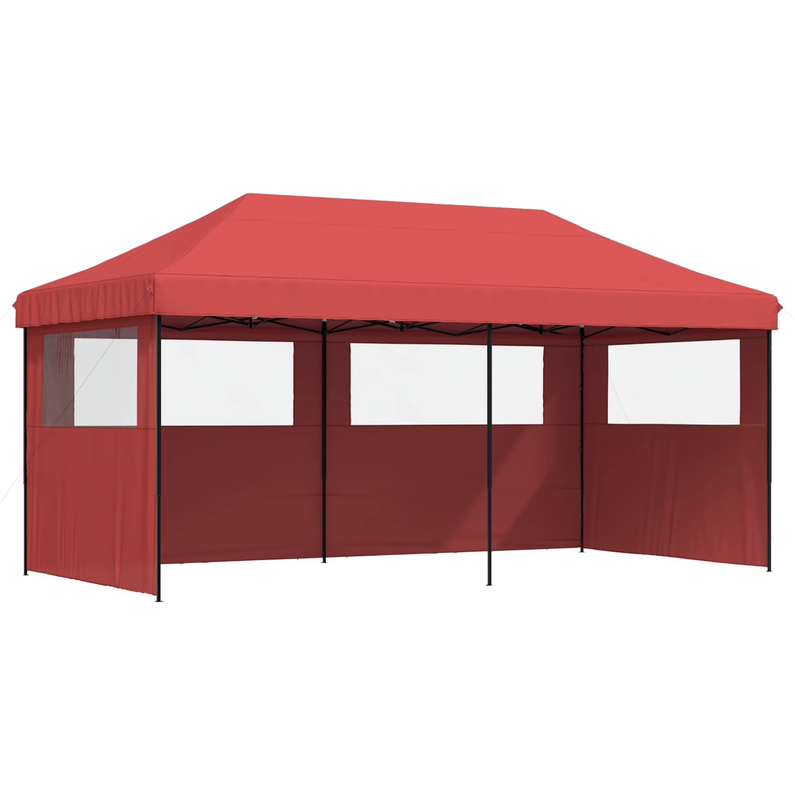 Maison Exclusive - Partyzelt 292 X 580 X 315 Cm Bordeauxrot Oxfor