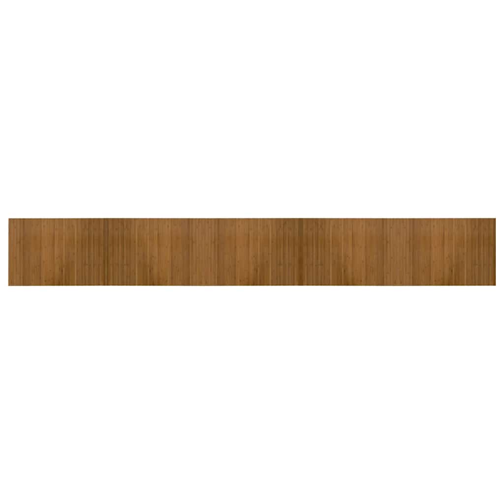 Maison Exclusive - Teppich Rechteckig Braun 70x500 Cm Bambus