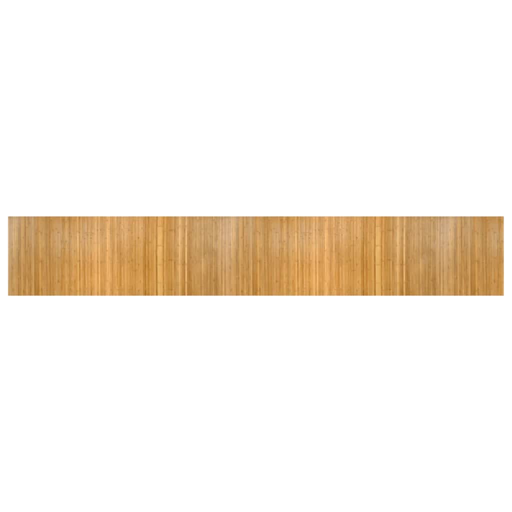 Maison Exclusive - Teppich Rechteckig Natur 80x500 Cm Bambus