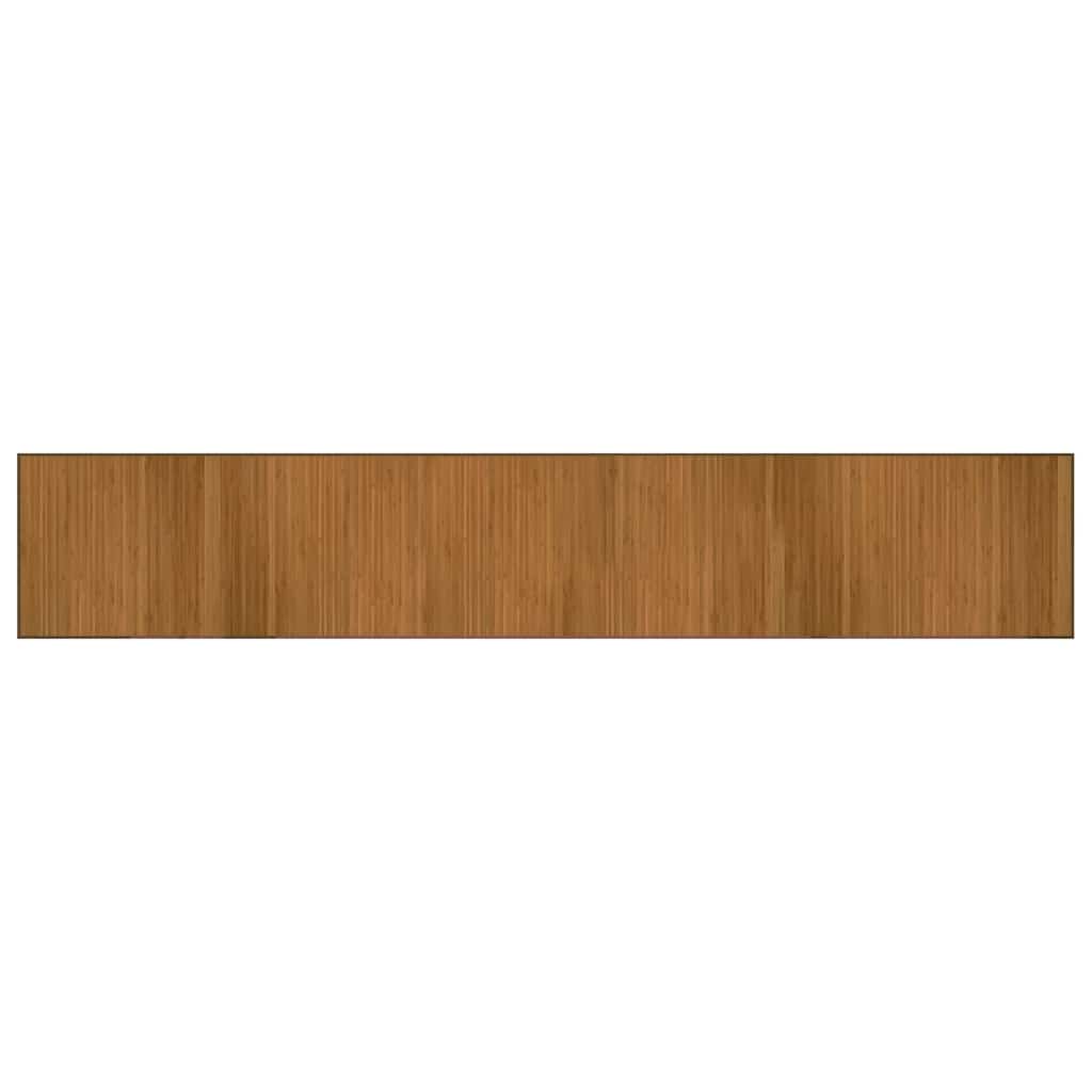 Maison Exclusive - Teppich Rechteckig Braun 70x400 Cm Bambus
