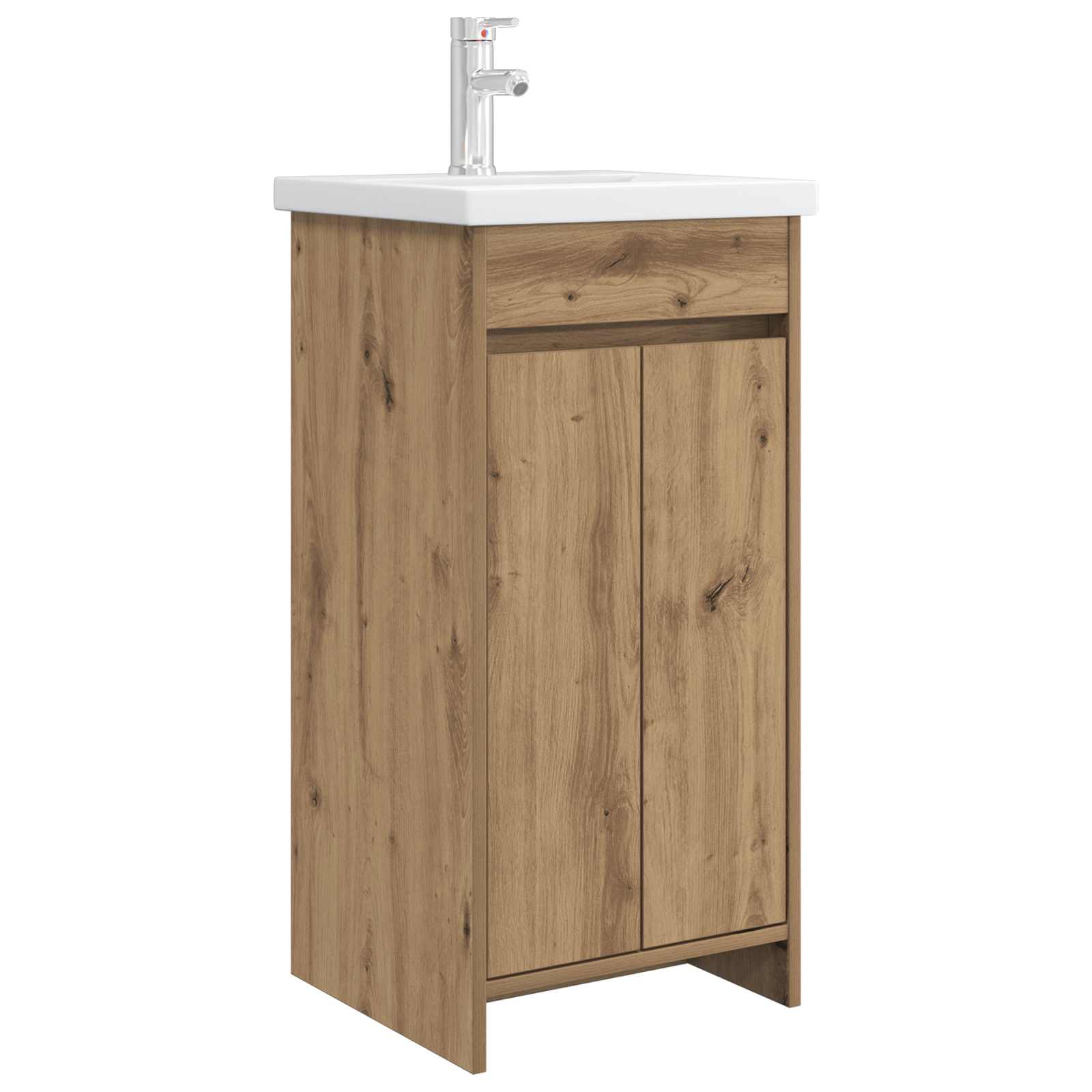 Maison Exclusive - Badezimmerschrank Mit Waschbecken Artisan-eich