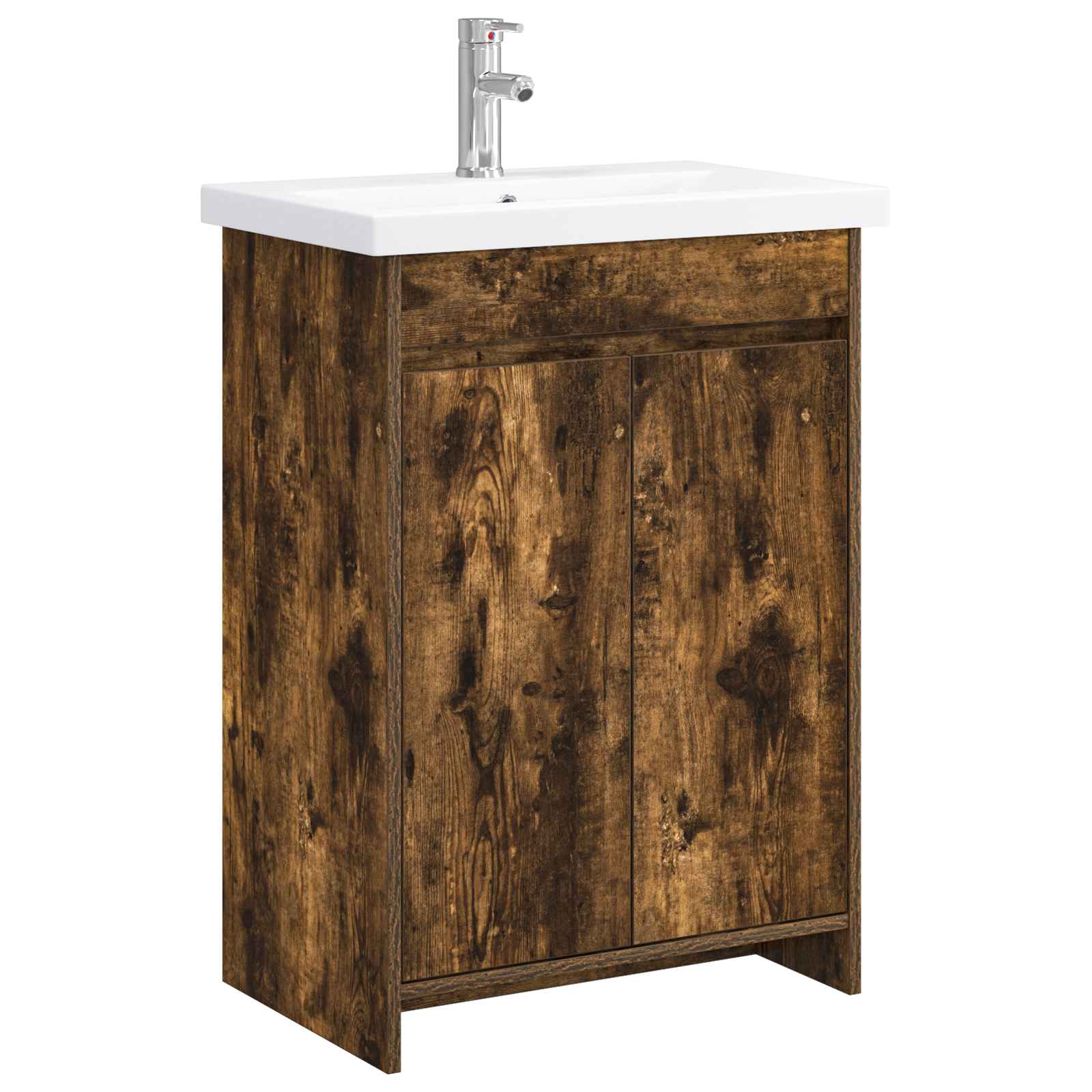 Maison Exclusive - Badezimmermöbel-set Geräucherte Eiche 61 X 40